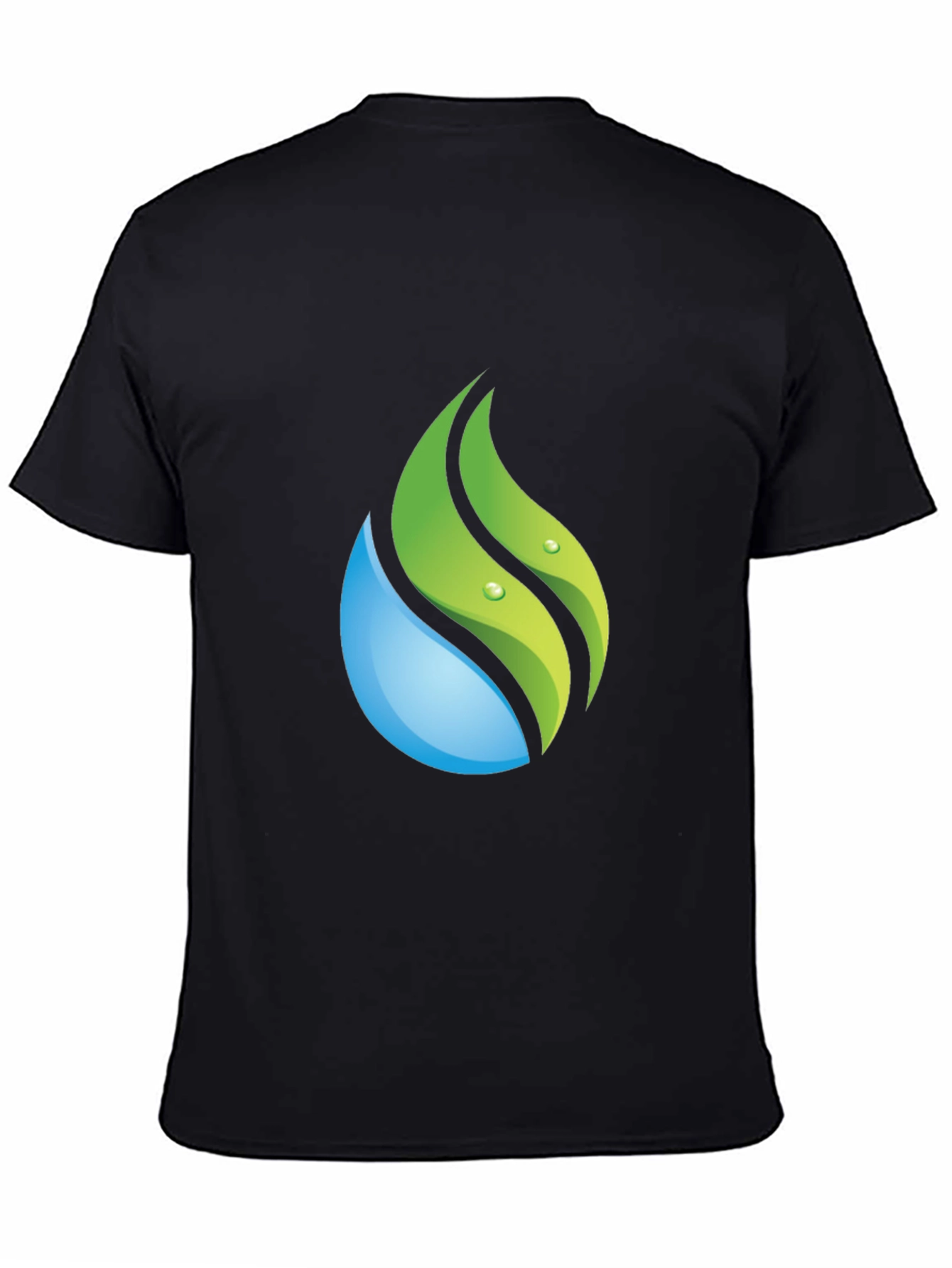Nature Drop Graphic Tee - Soft Cotton Blend