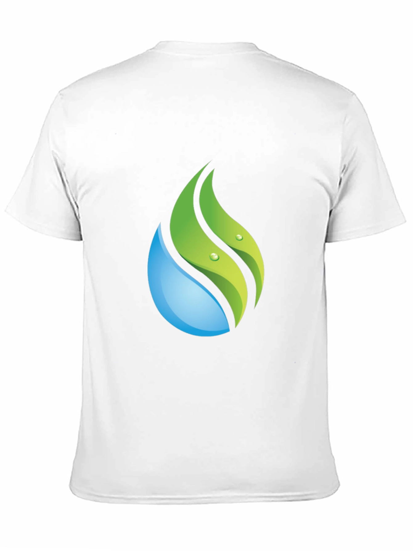 Nature Drop Graphic Tee - Soft Cotton Blend