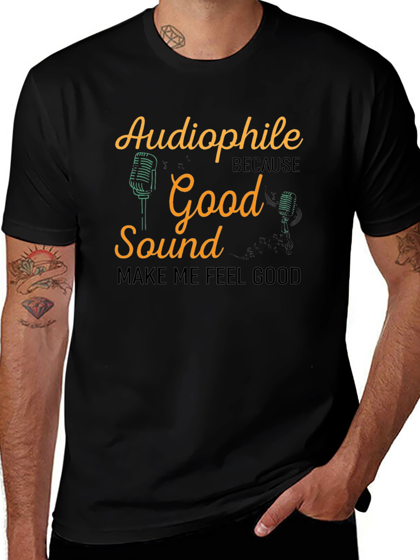 Audiophile Good Sound Makes Me Feel Good T-Shirt