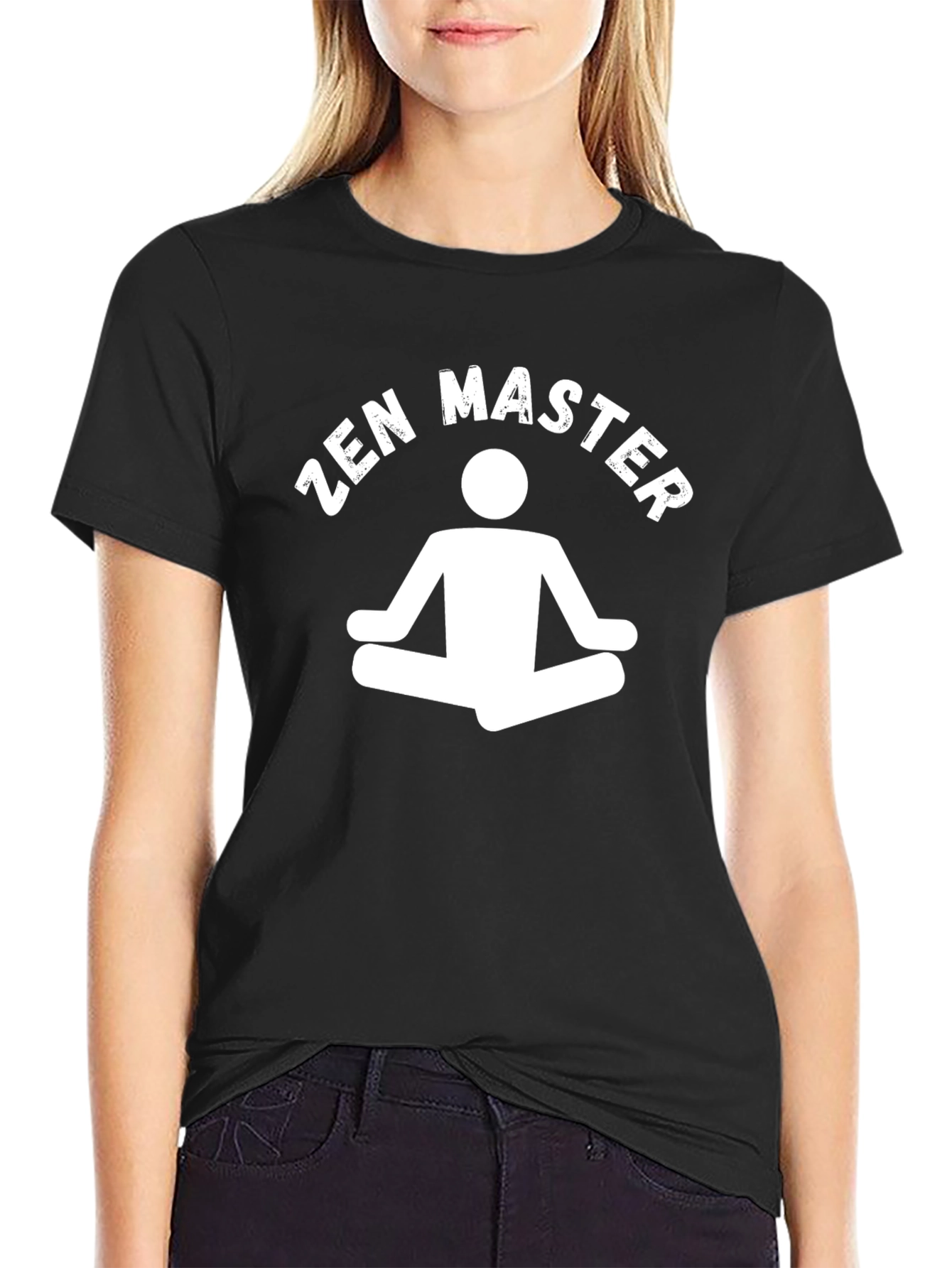 Zen Master Meditation T-Shirt - Relaxed Fit
