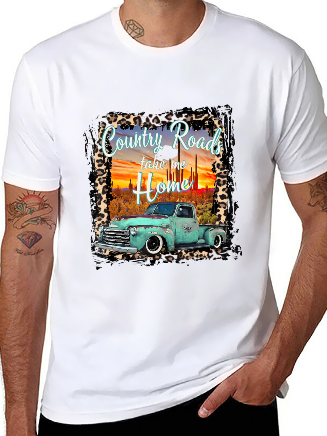 Country Roads Truck T-Shirt