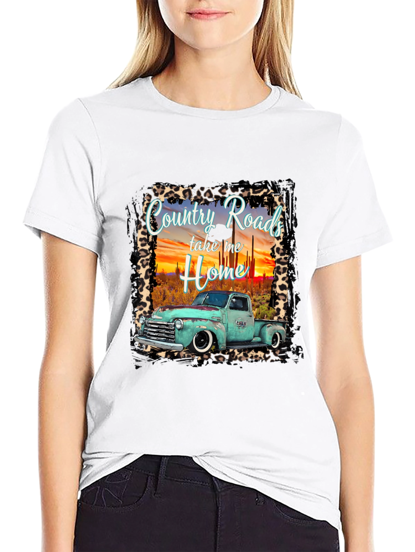 Country Roads Truck T-Shirt
