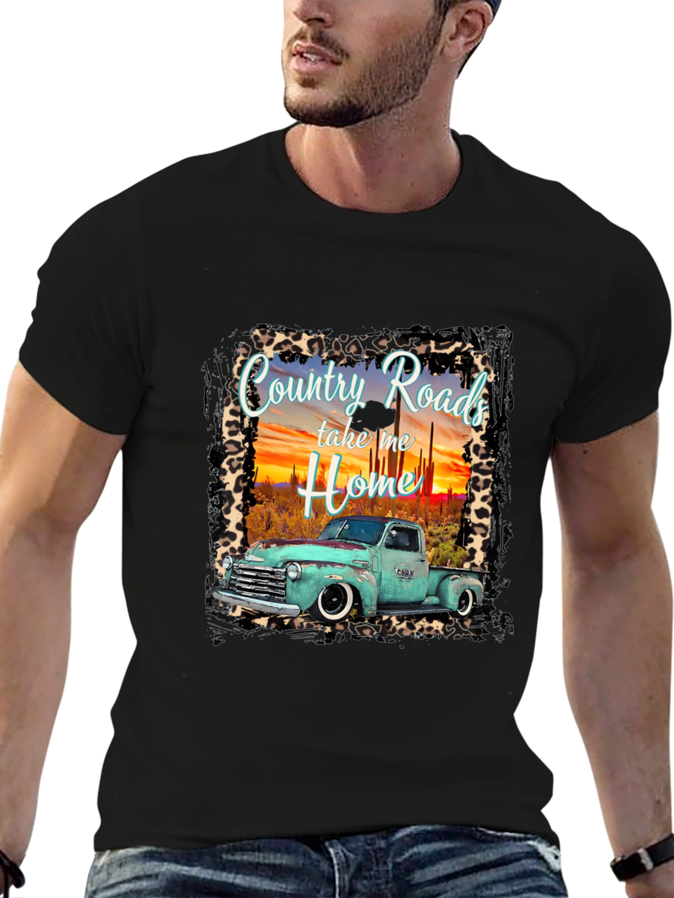 Country Roads Truck T-Shirt