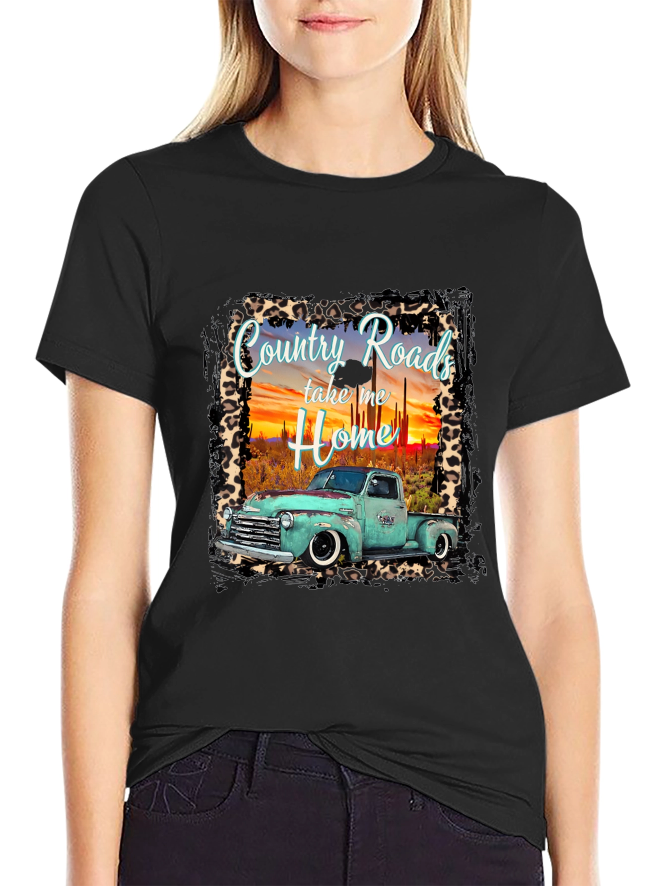 Country Roads Truck T-Shirt