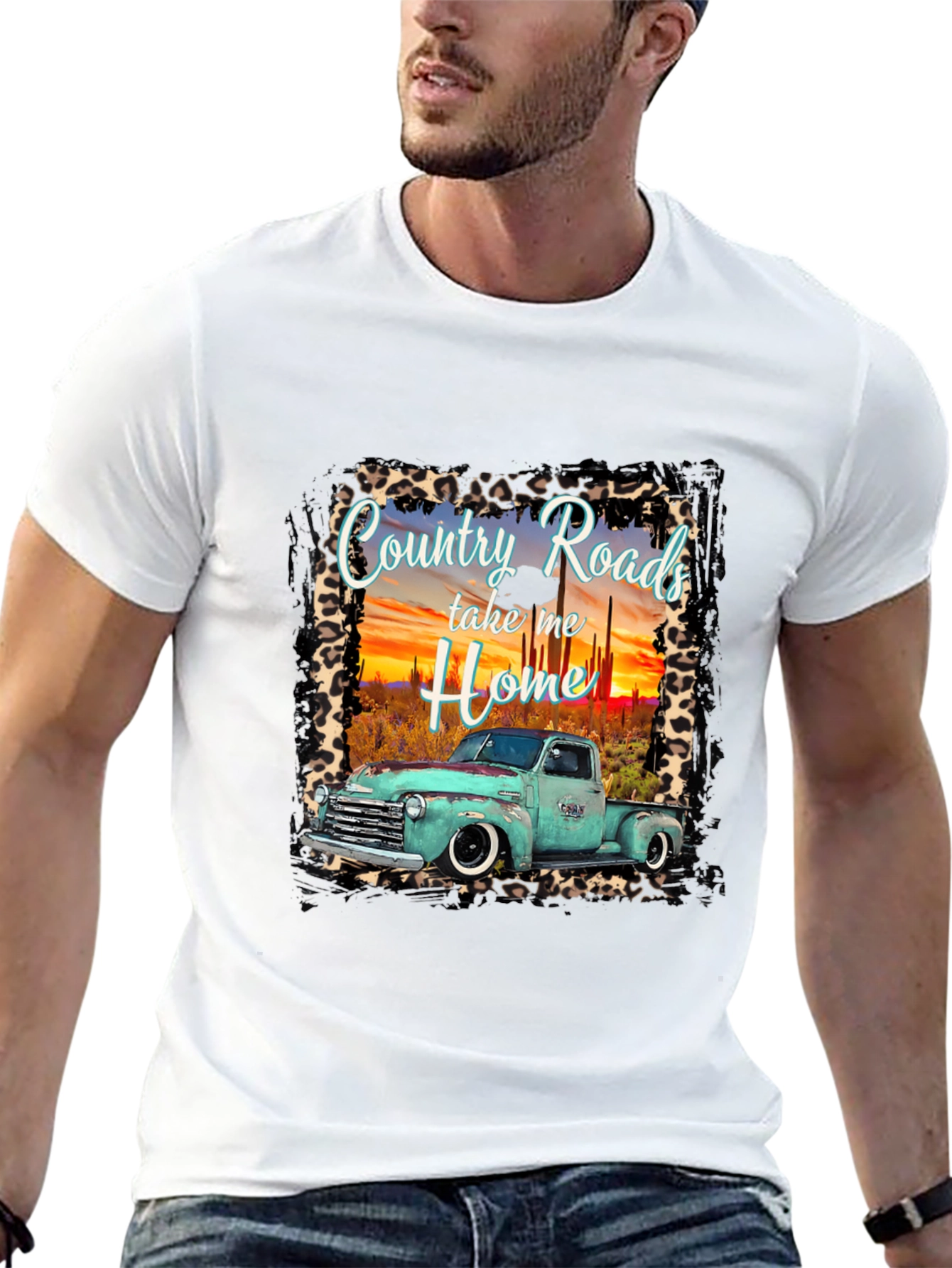 Country Roads Truck T-Shirt