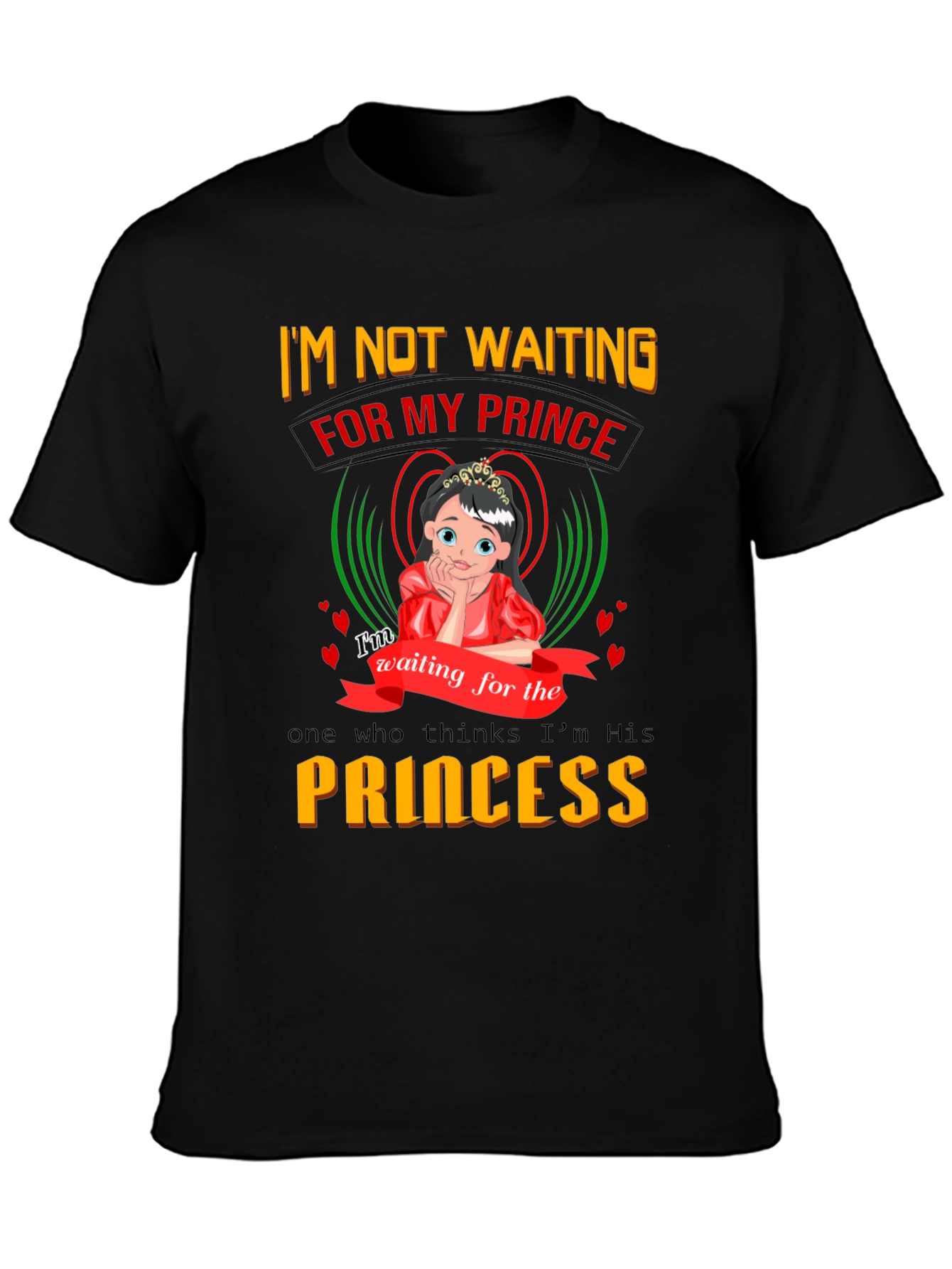 Sassy Princess Graphic T-Shirt - Unisex