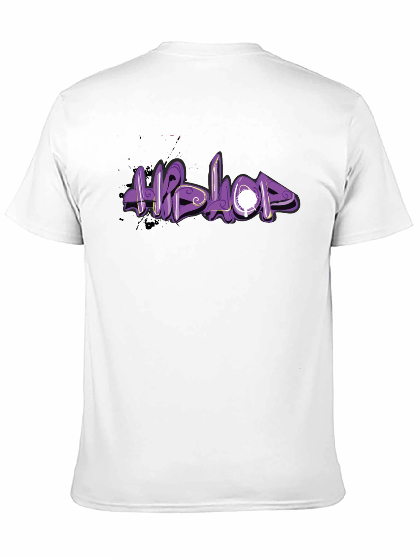 Hip Hop Graphic Black T-Shirt