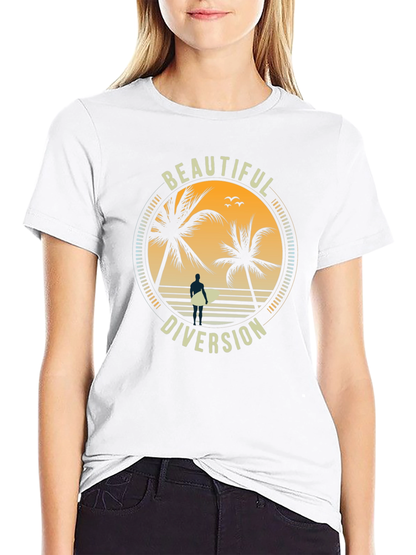 Tropical Diversion Graphic Tee
