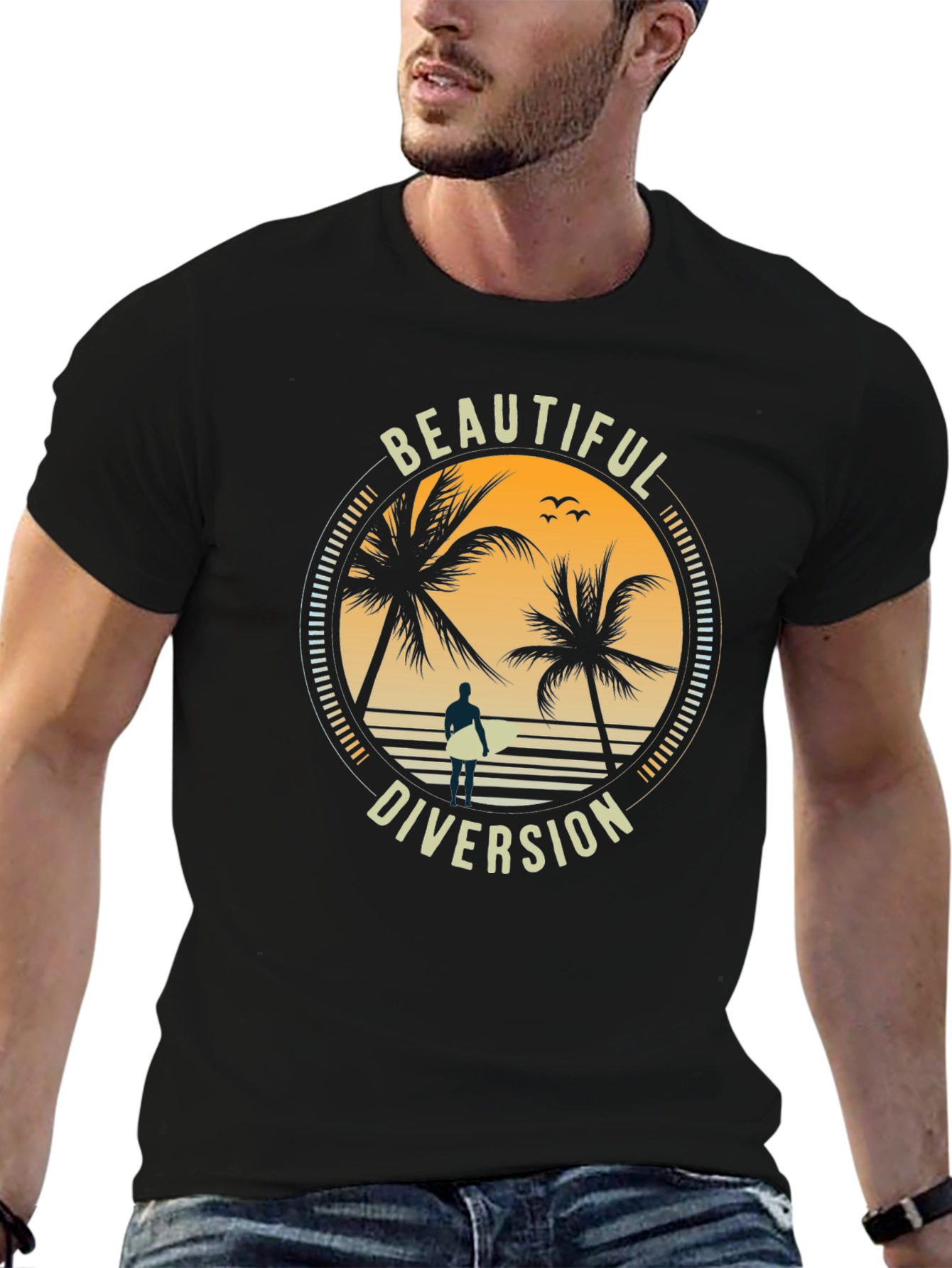 Tropical Diversion Graphic Tee