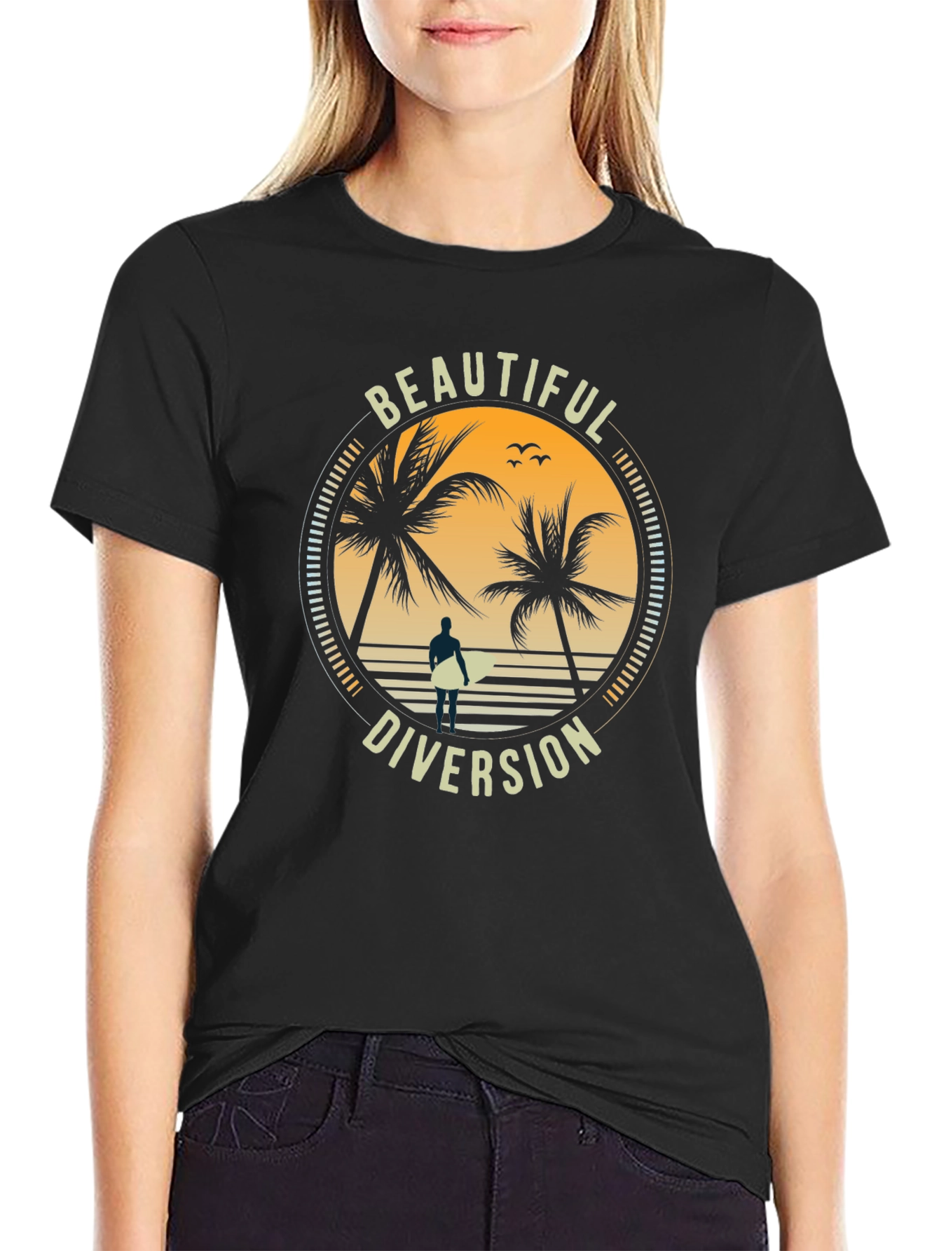 Tropical Diversion Graphic Tee