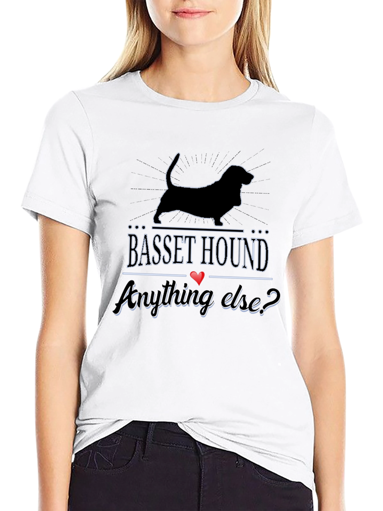 Basset Hound Anything Else? Graphic Tee