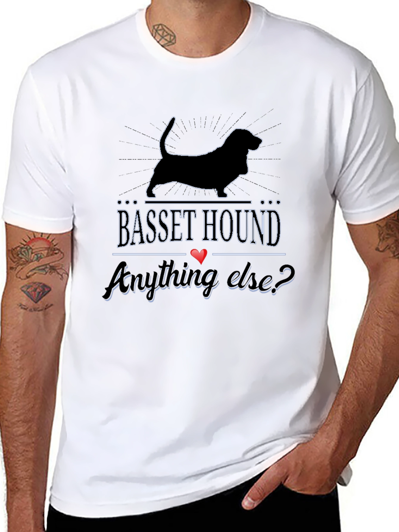 Basset Hound Anything Else? Graphic Tee