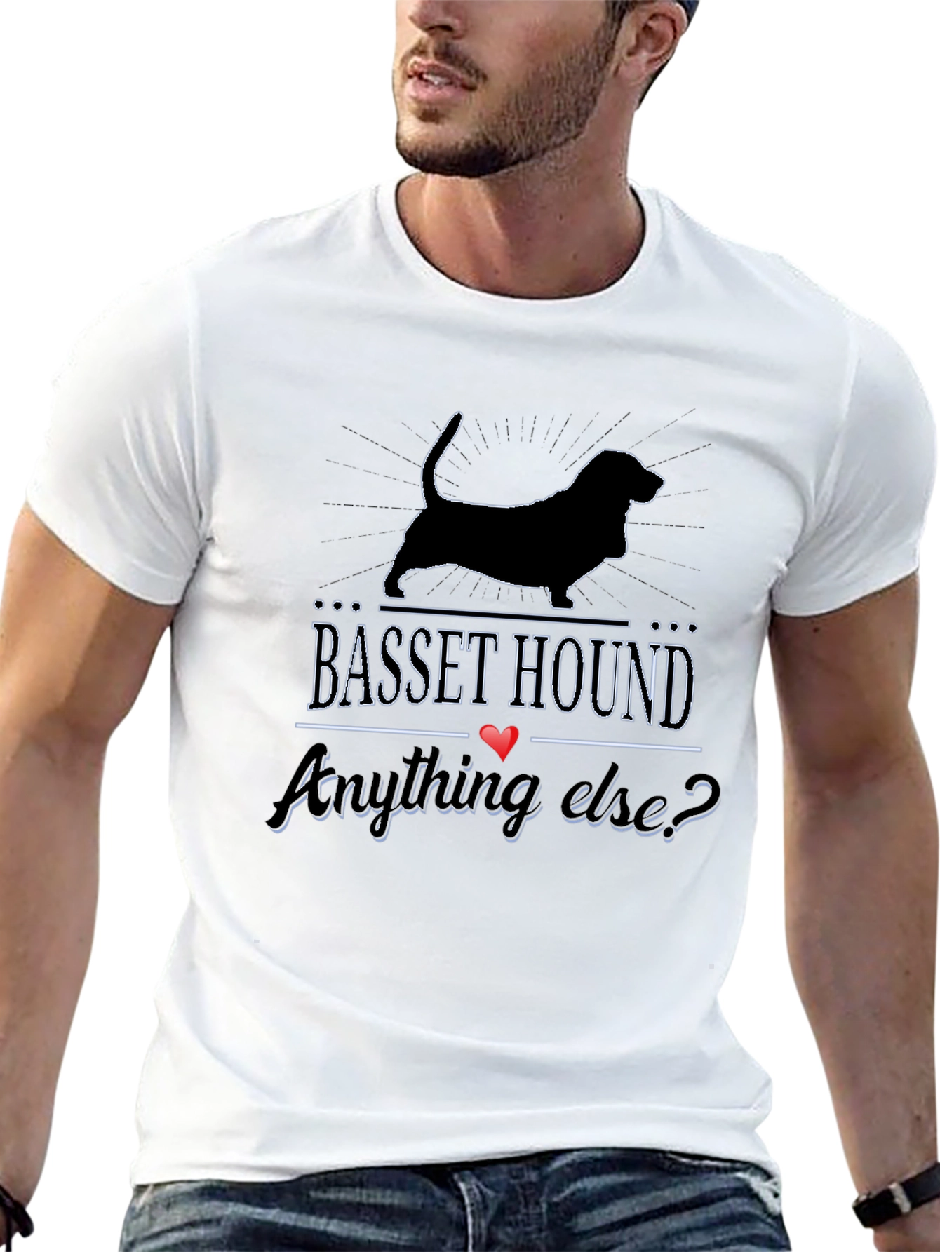 Basset Hound Anything Else? Graphic Tee