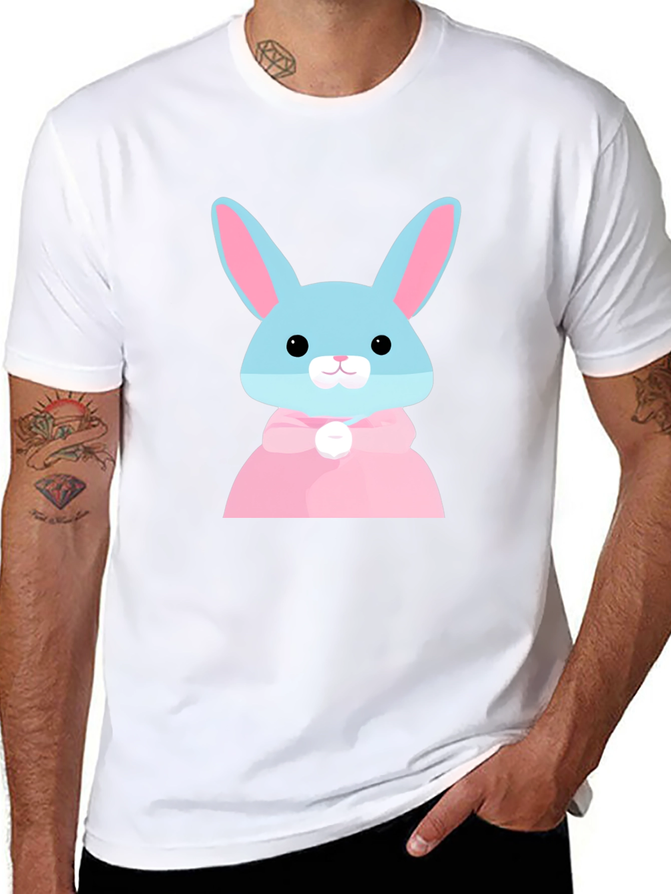 Cute Bunny Graphic Tee