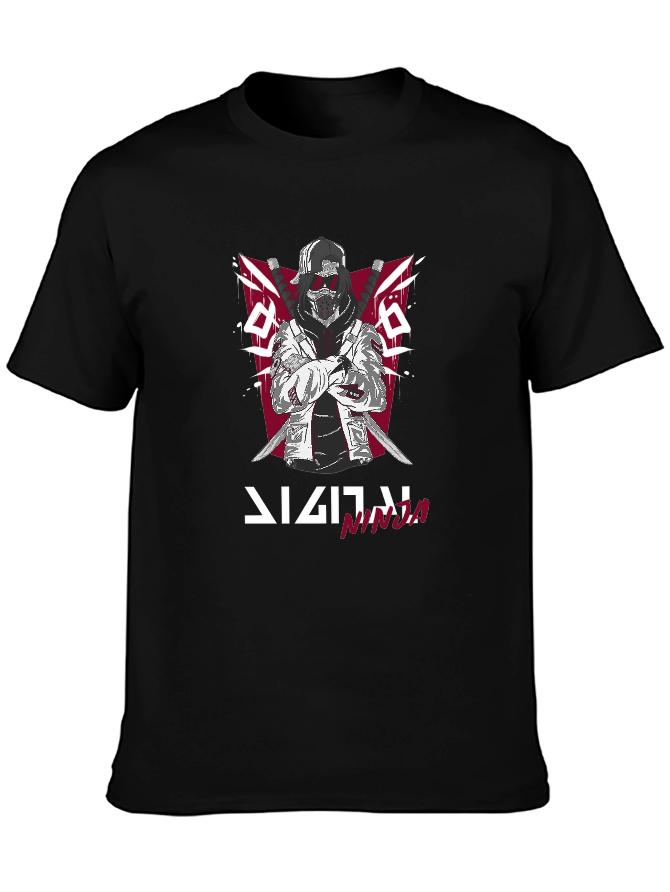 Digital Ninja Graphic T-Shirt - Urban Style