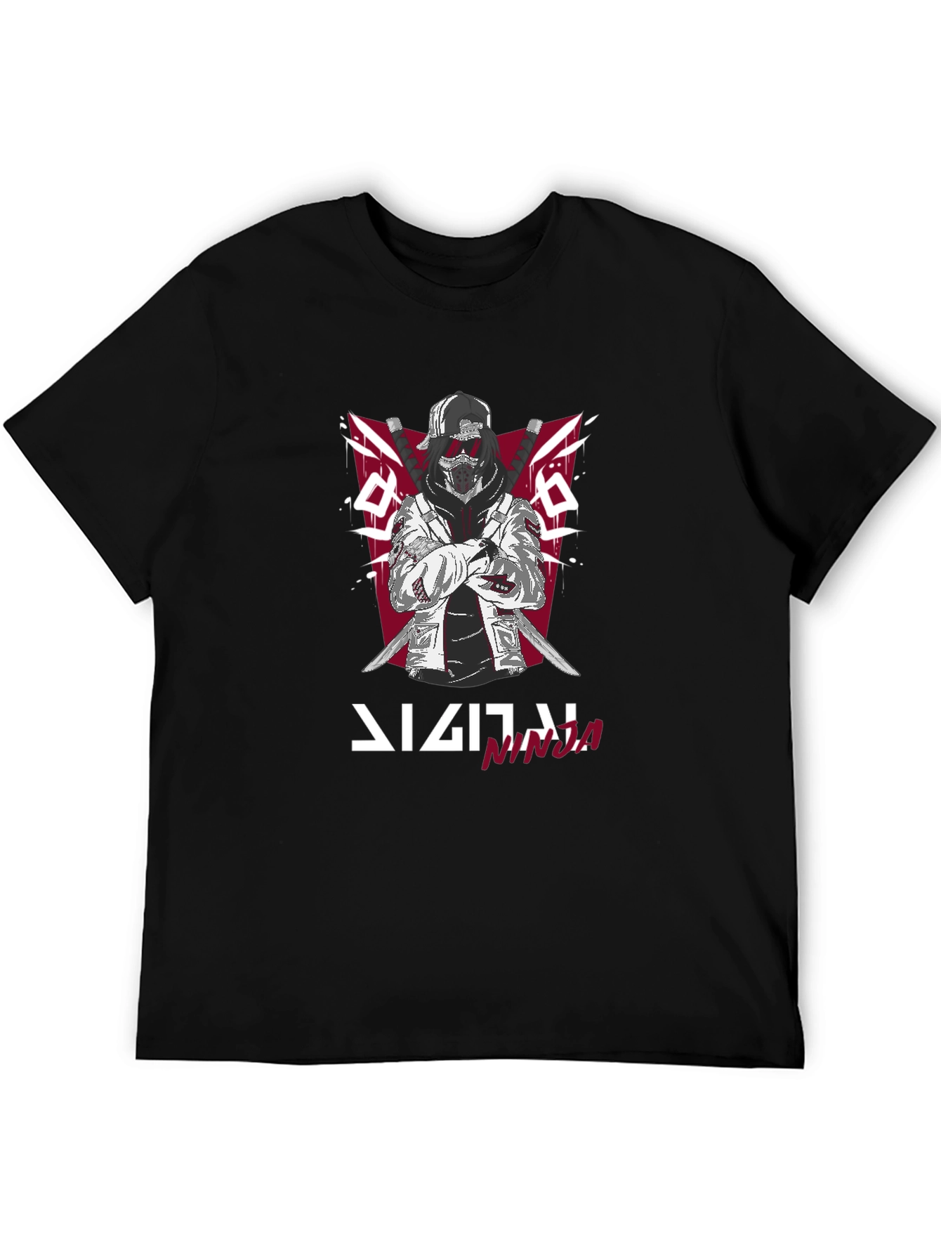 Digital Ninja Graphic T-Shirt - Urban Style