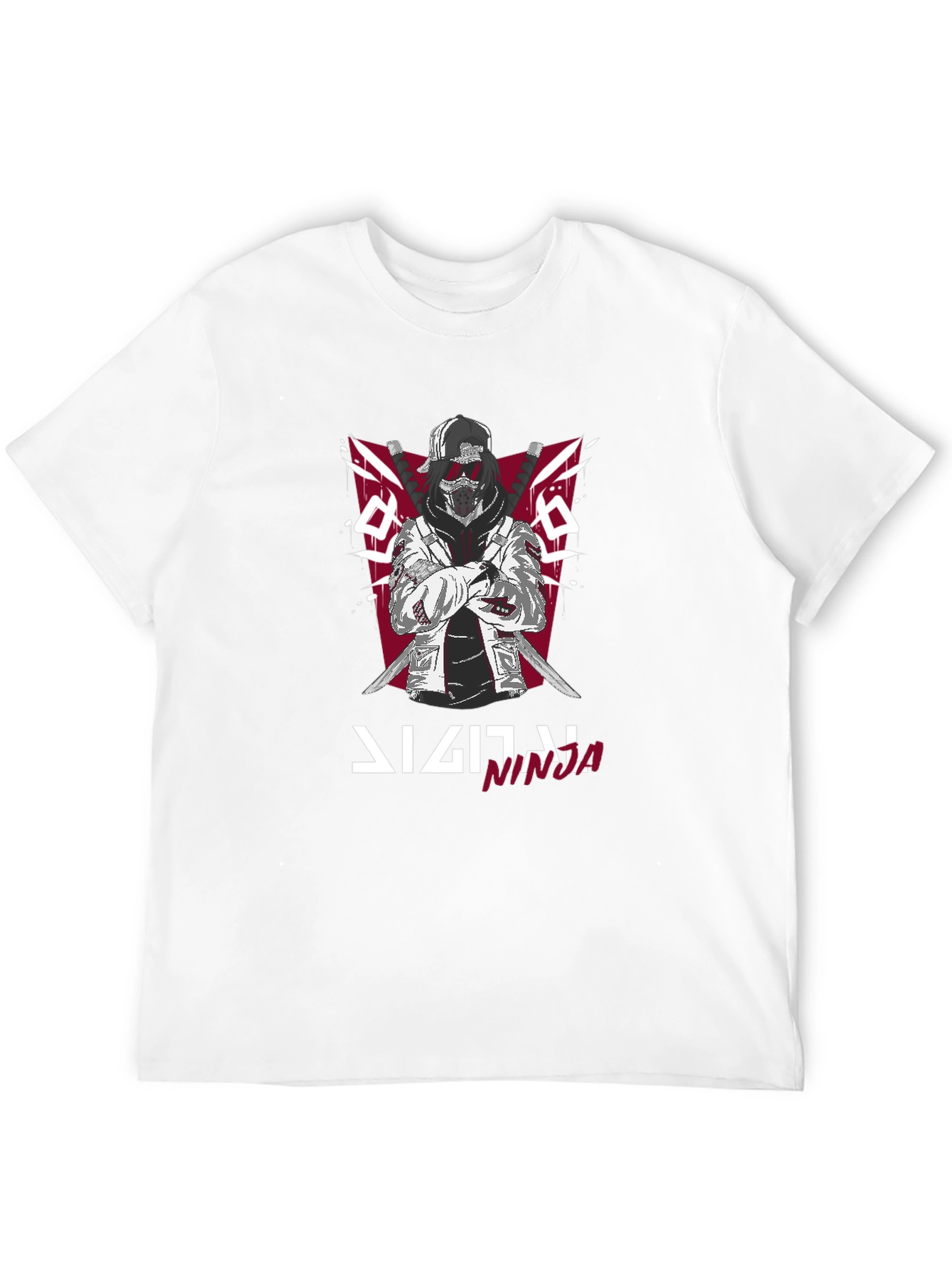 Digital Ninja Graphic T-Shirt - Urban Style