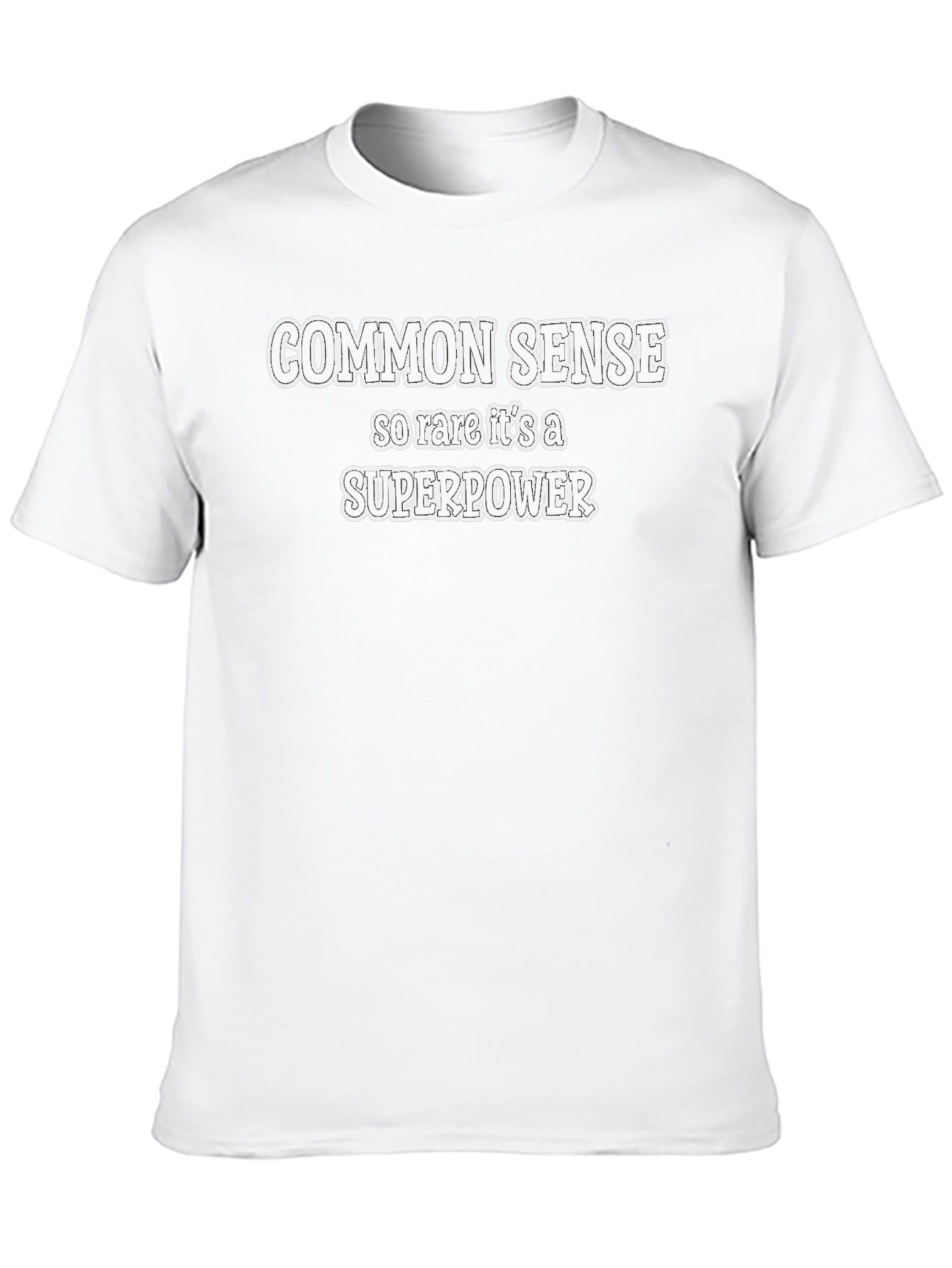 Common Sense Superpower Graphic Tee