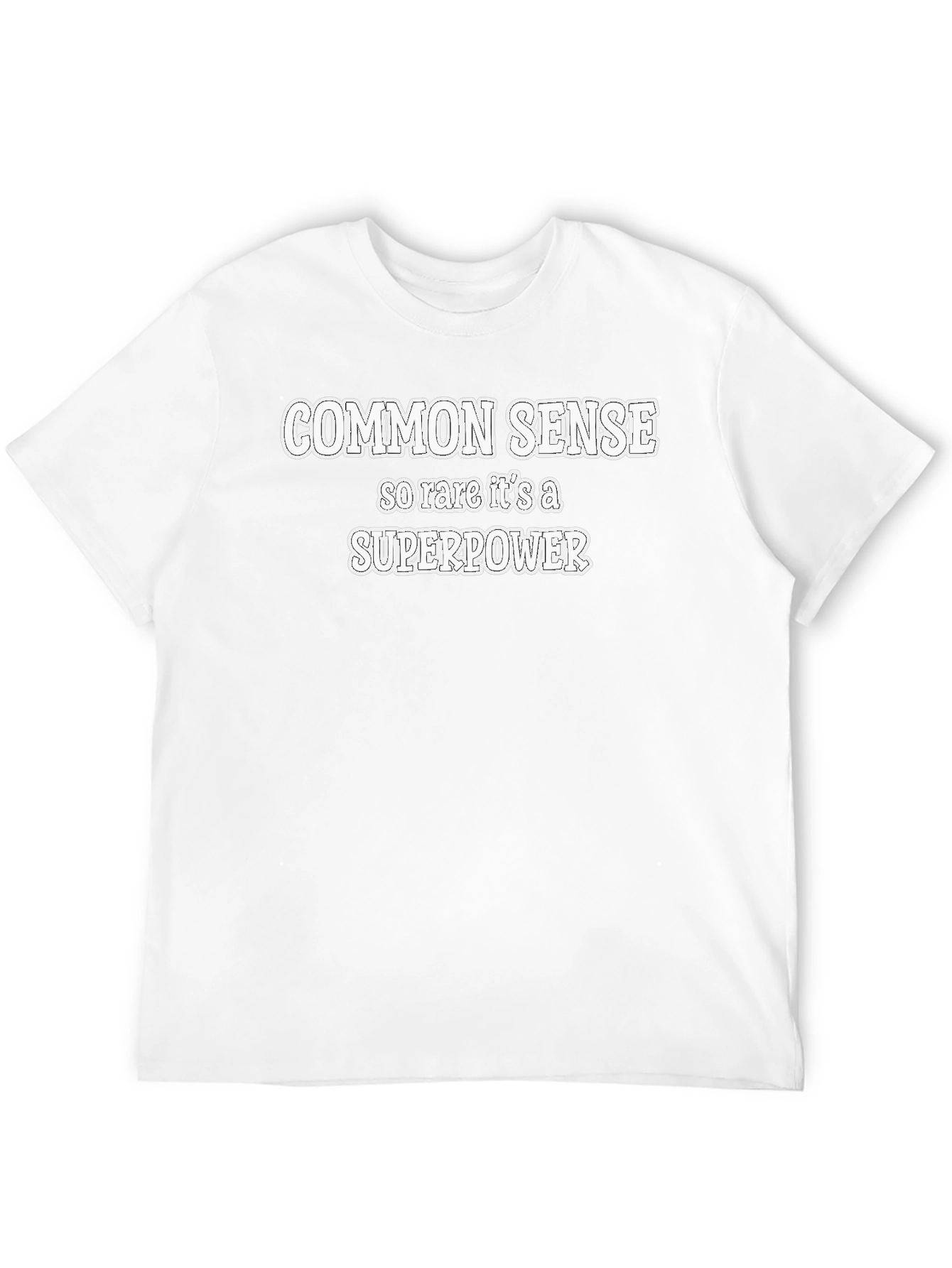 Common Sense Superpower Graphic Tee