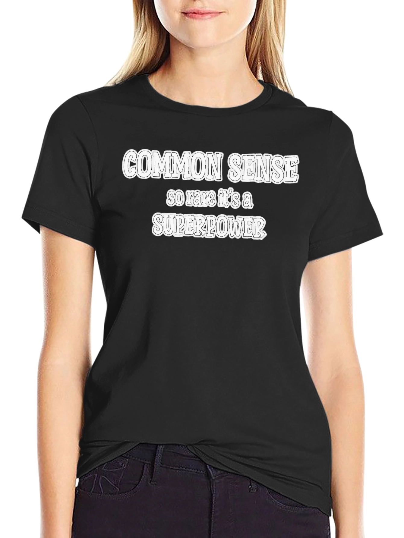 Common Sense Superpower Graphic Tee