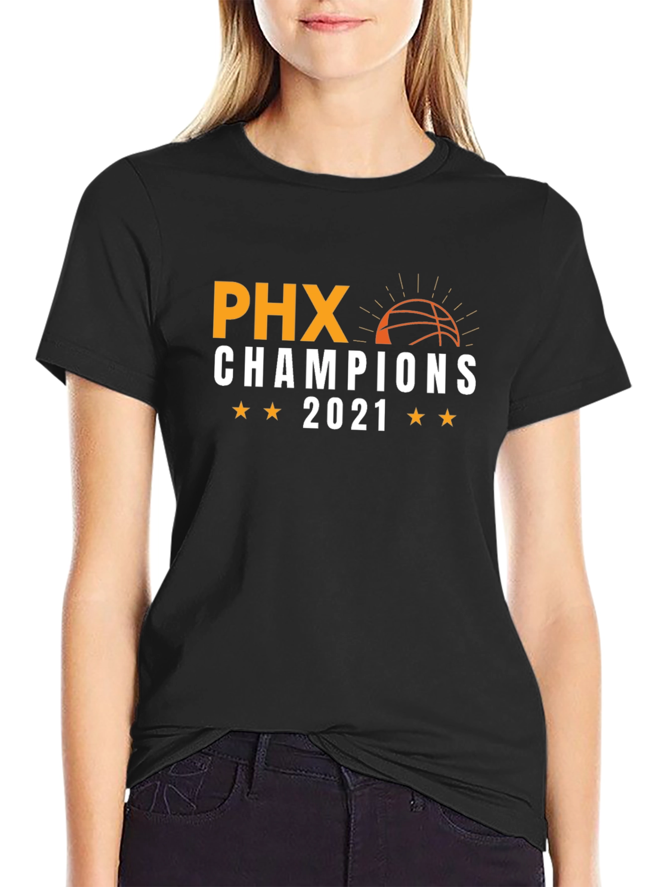 PHX Champions 2021 Basketball T-Shirt