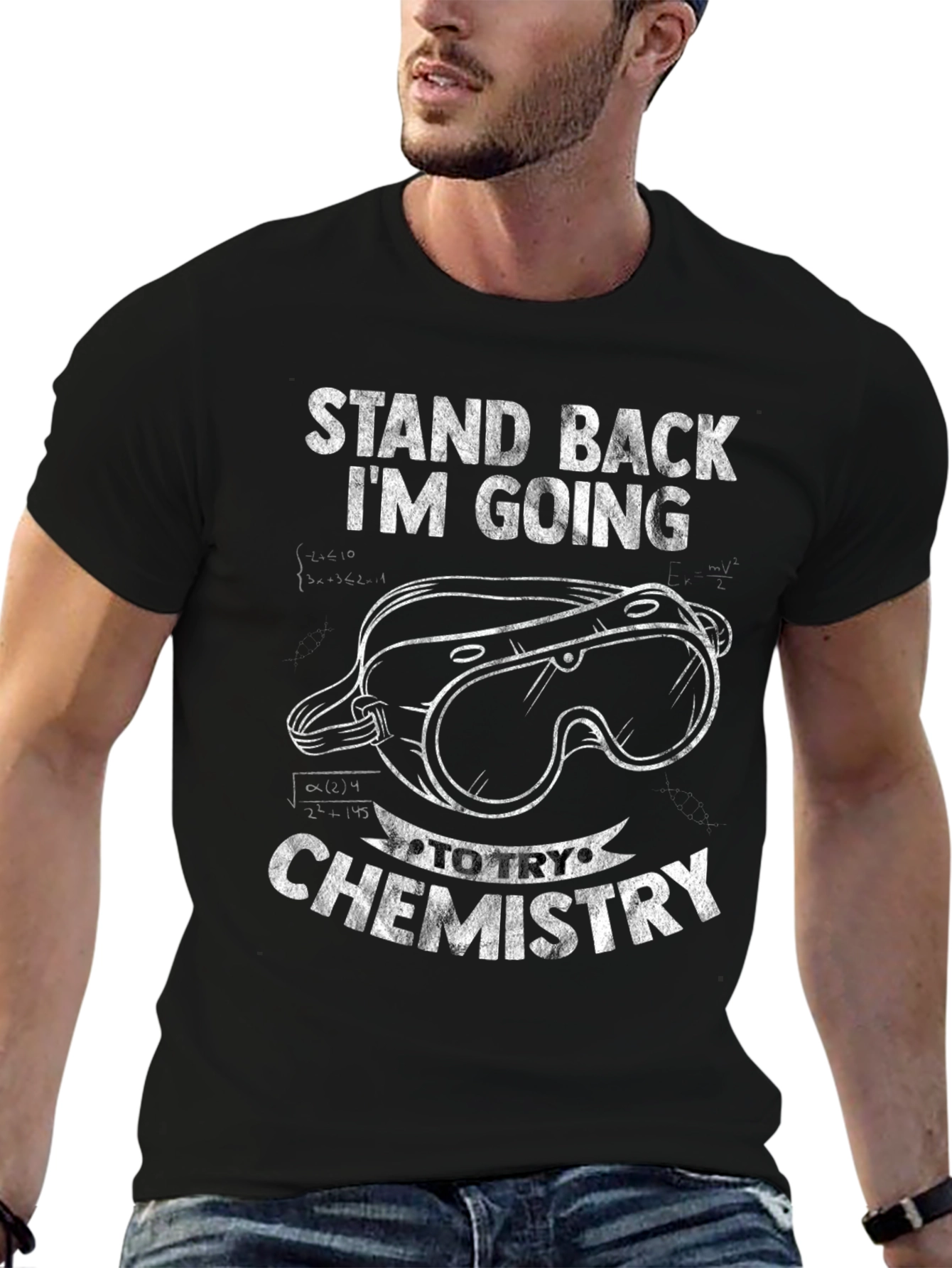 Stand Back Chemistry Graphic T-Shirt
