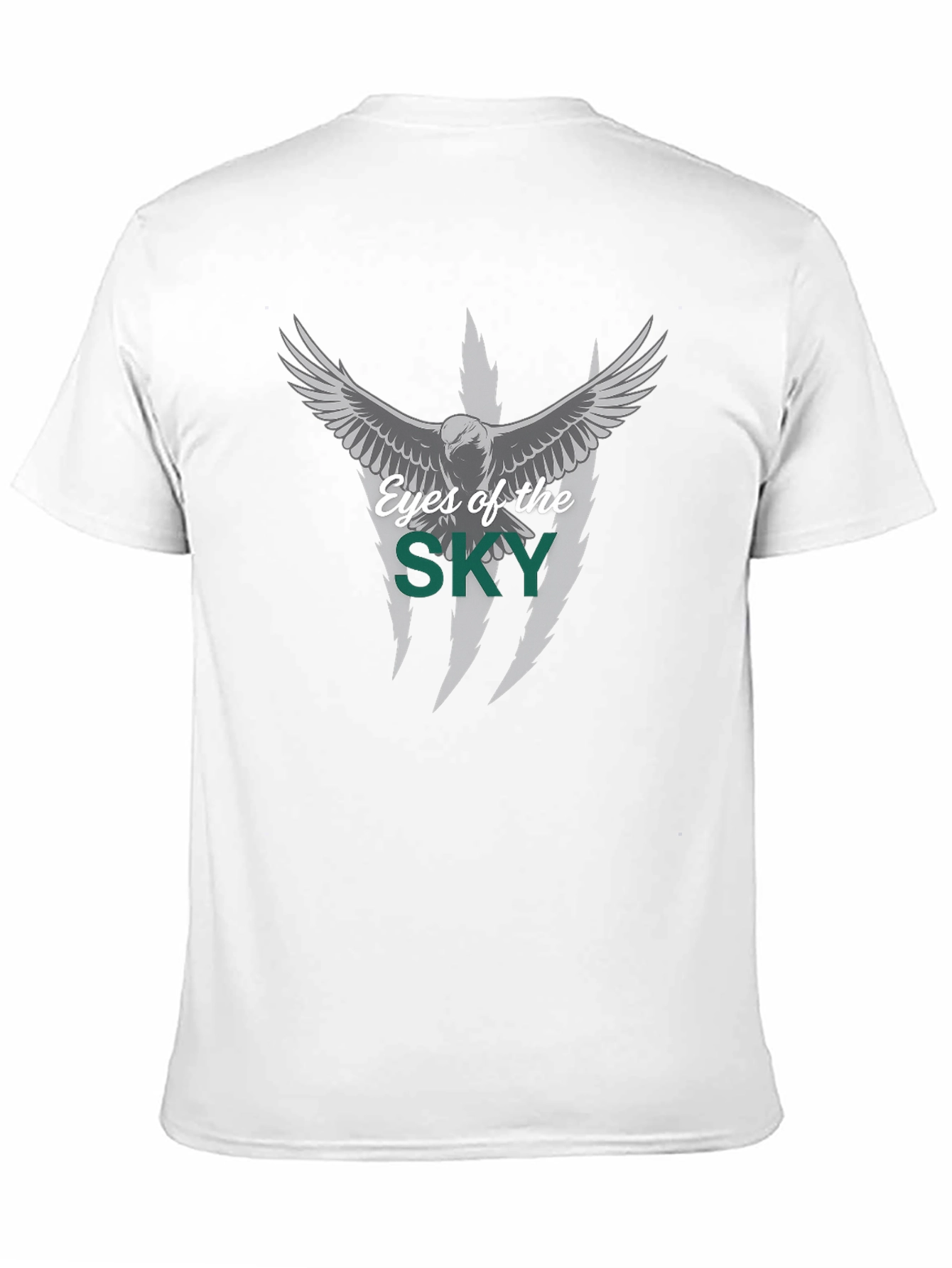 Eyes of the Sky Black Graphic T-Shirt
