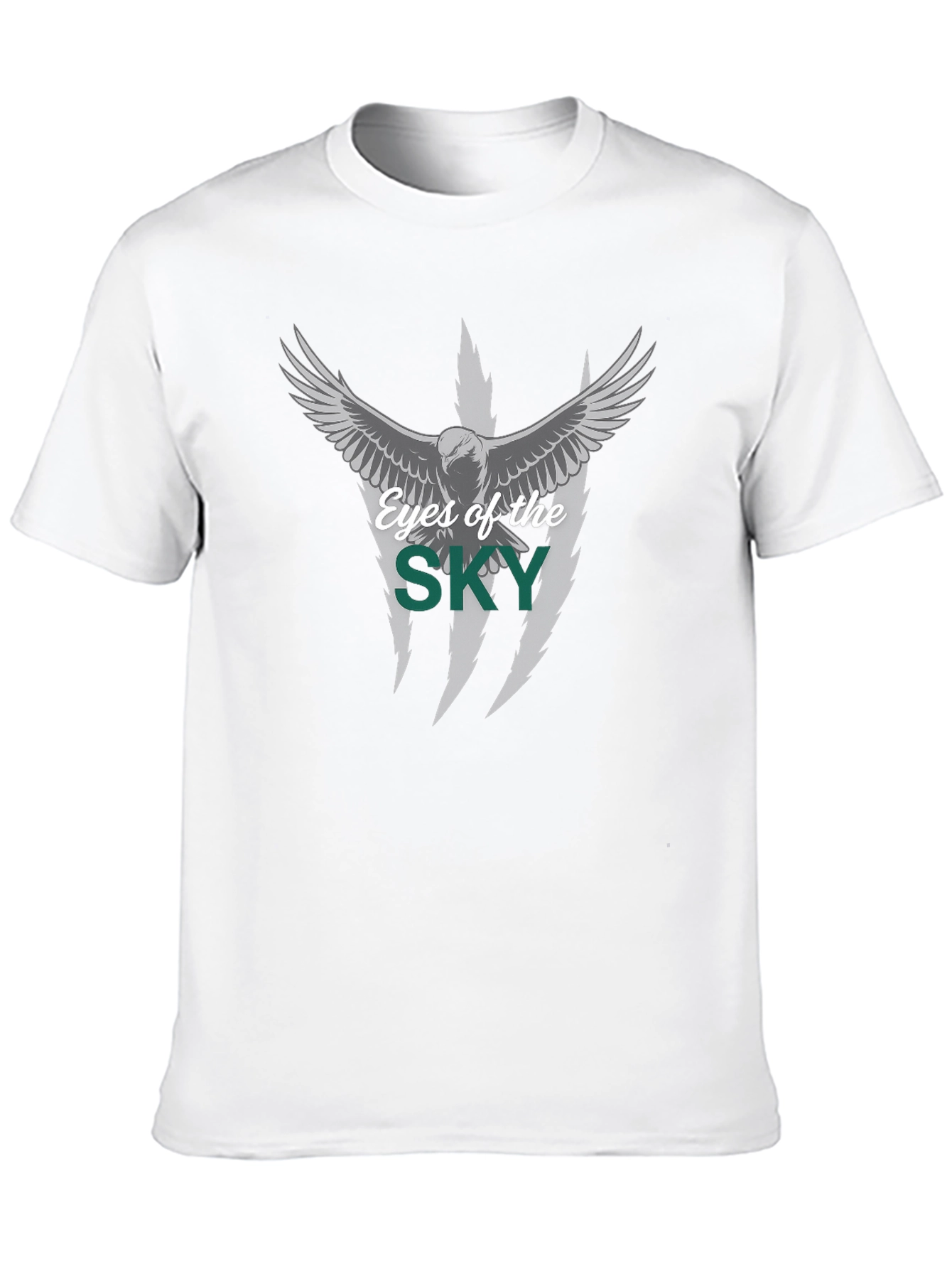 Eyes of the Sky Black Graphic T-Shirt