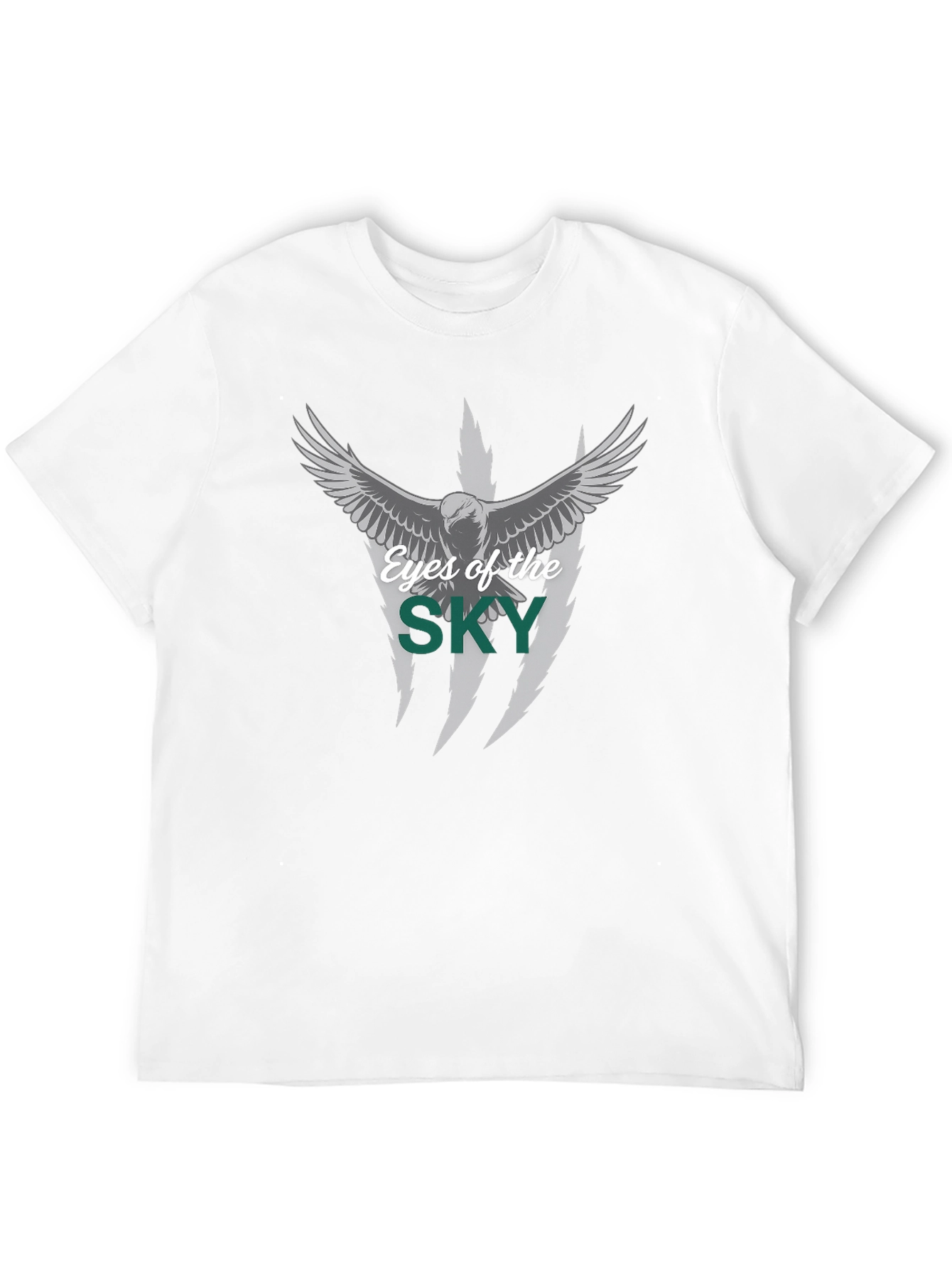 Eyes of the Sky Black Graphic T-Shirt