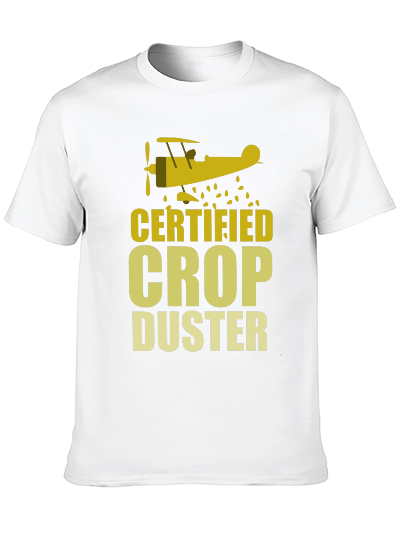 Certified Crop Duster Graphic T-Shirt