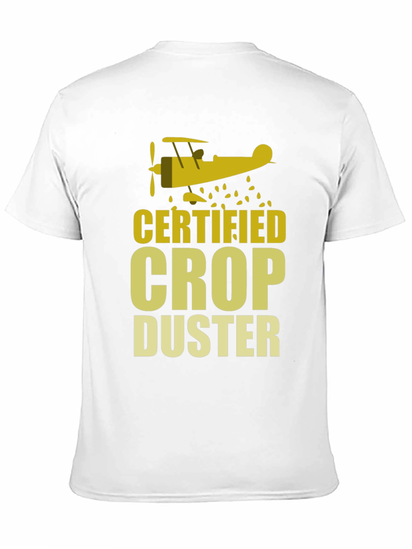 Certified Crop Duster Graphic T-Shirt