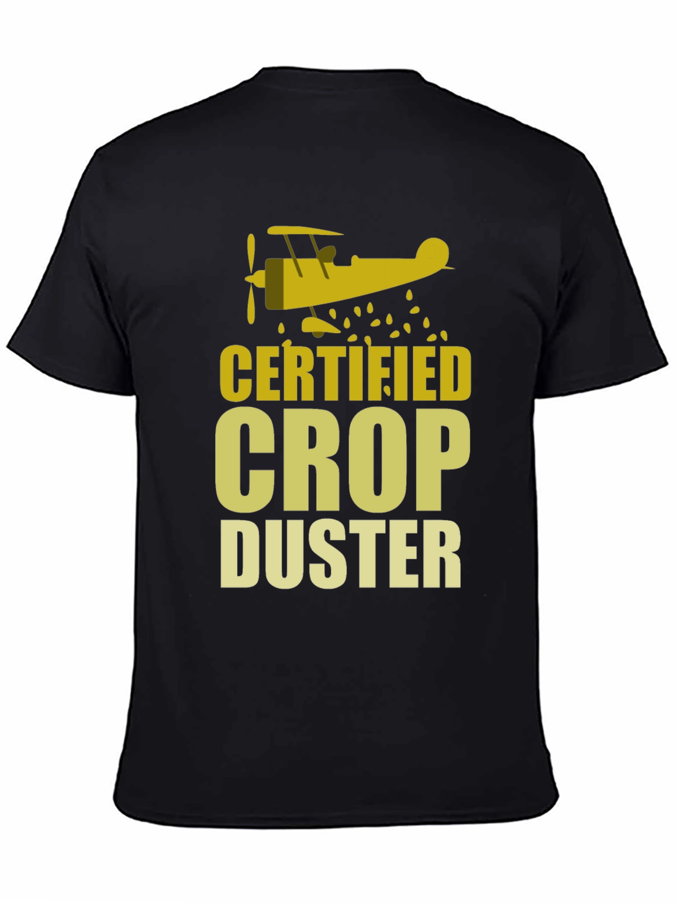 Certified Crop Duster Graphic T-Shirt
