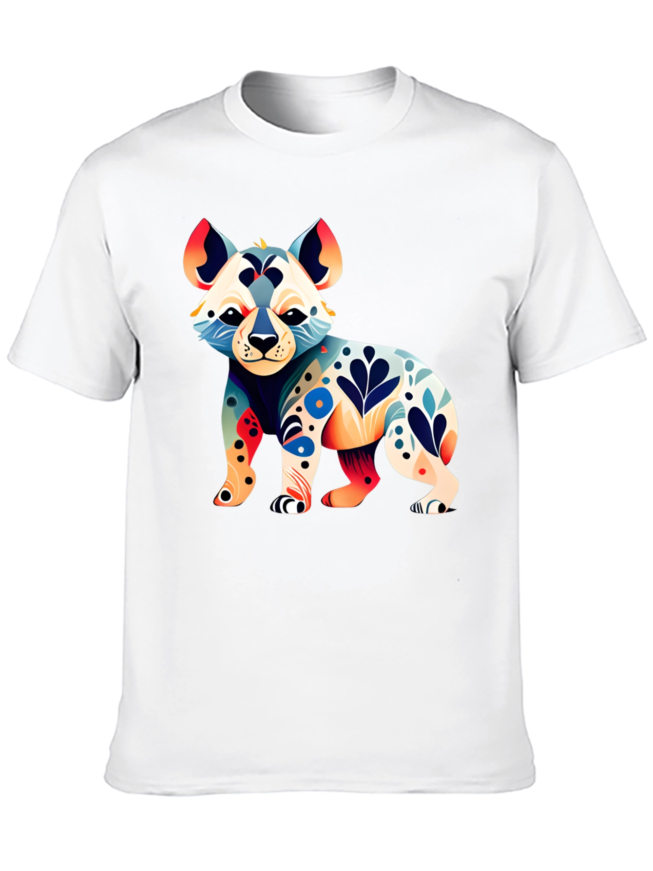 Hyena Art Graphic Print T-Shirt