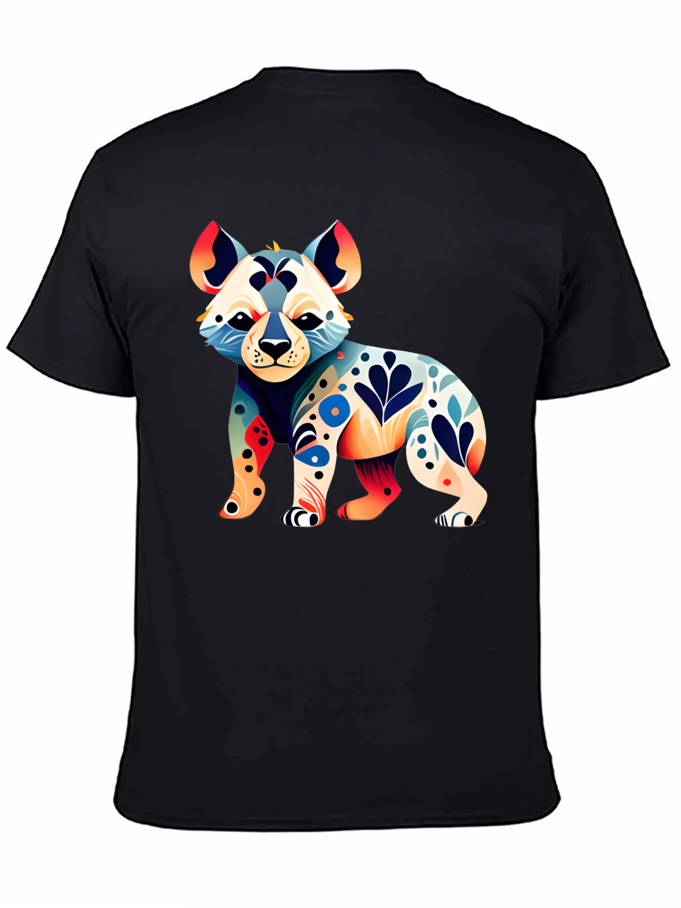 Hyena Art Graphic Print T-Shirt