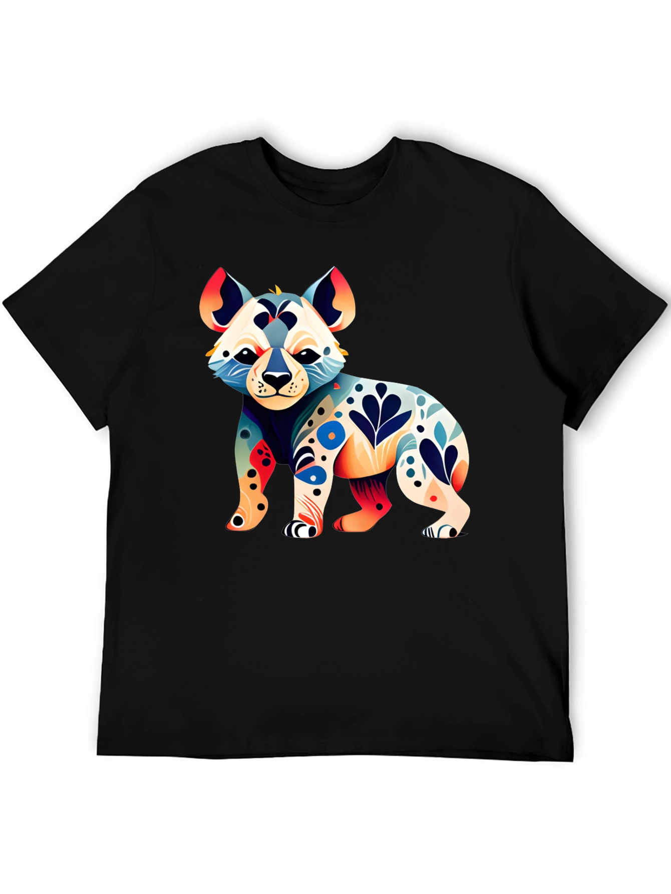 Hyena Art Graphic Print T-Shirt