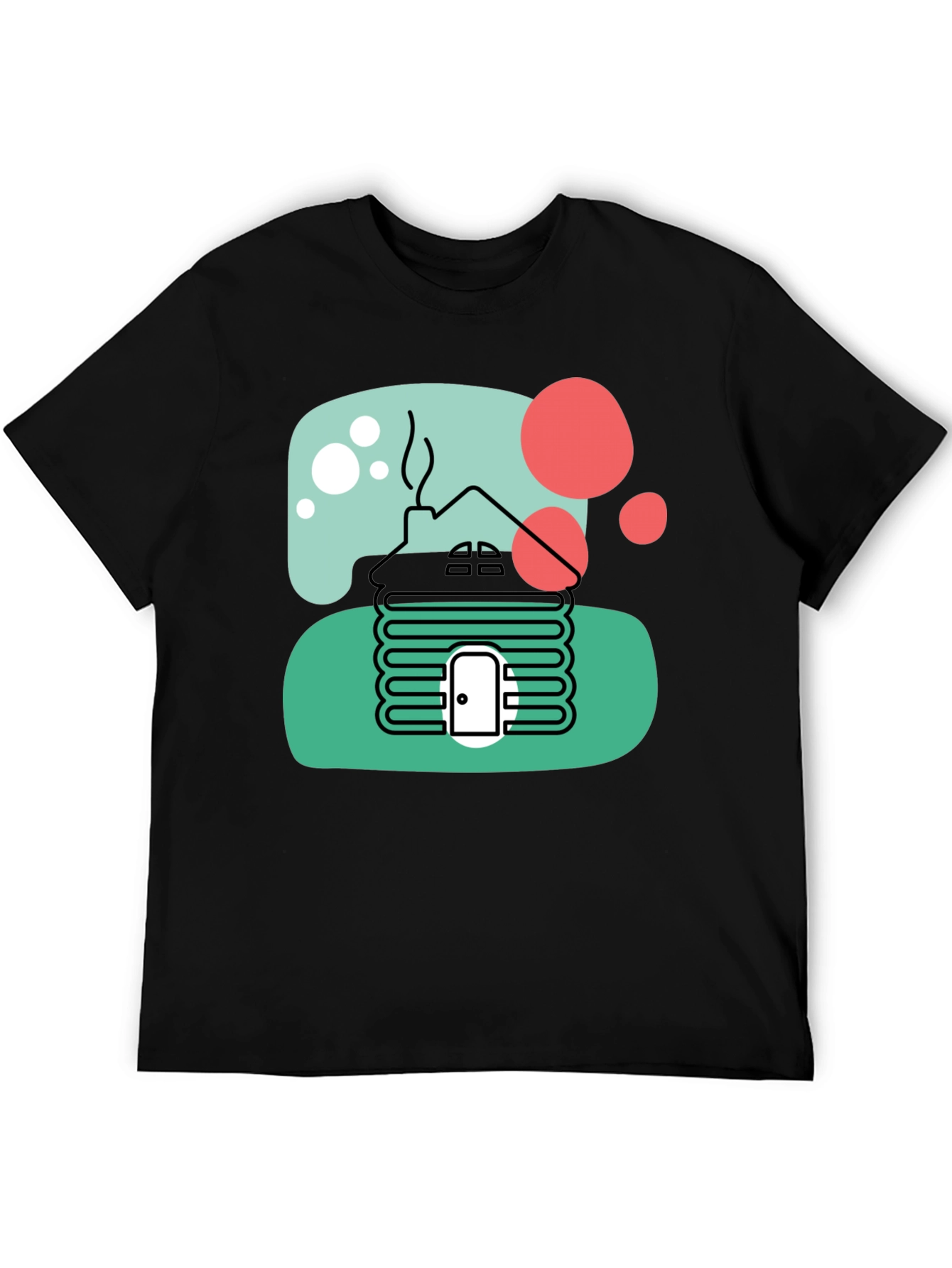 Cabin T-Shirt Novelty Graphic Tee