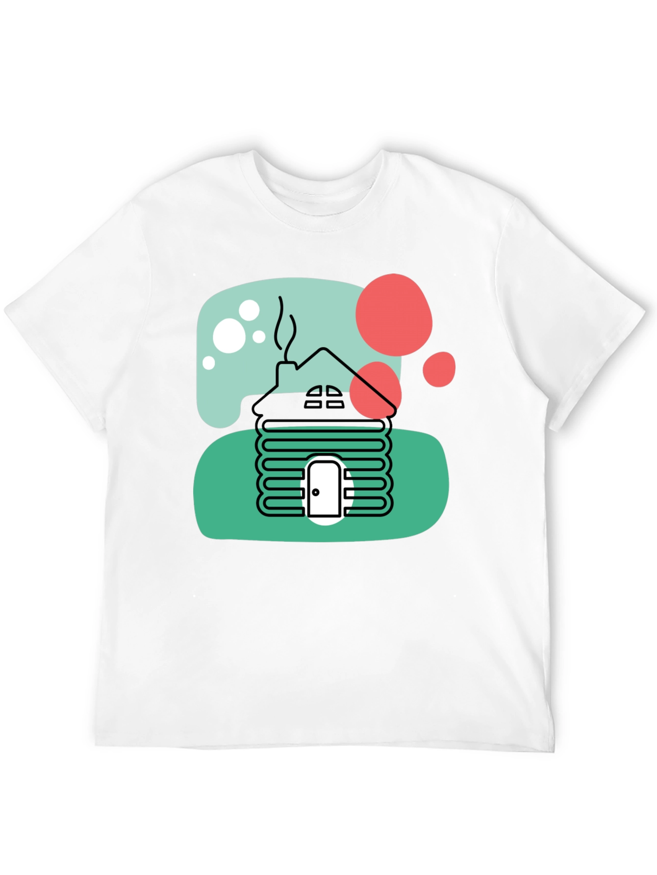 Cabin T-Shirt Novelty Graphic Tee