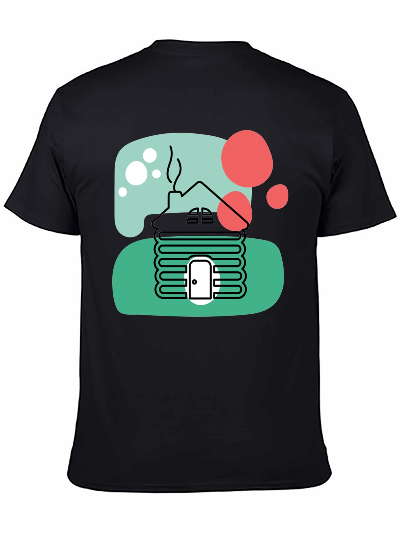 Cabin T-Shirt Novelty Graphic Tee
