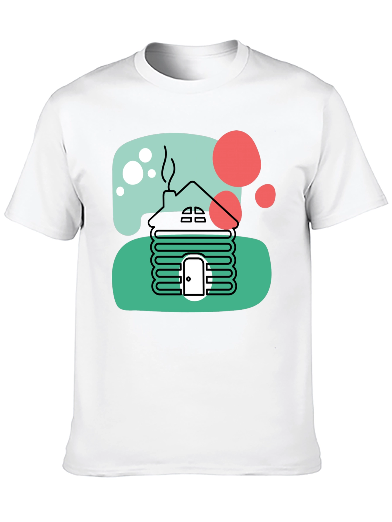 Cabin T-Shirt Novelty Graphic Tee