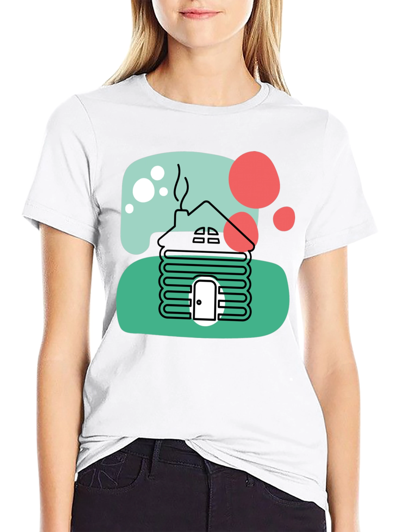 Cabin T-Shirt Novelty Graphic Tee