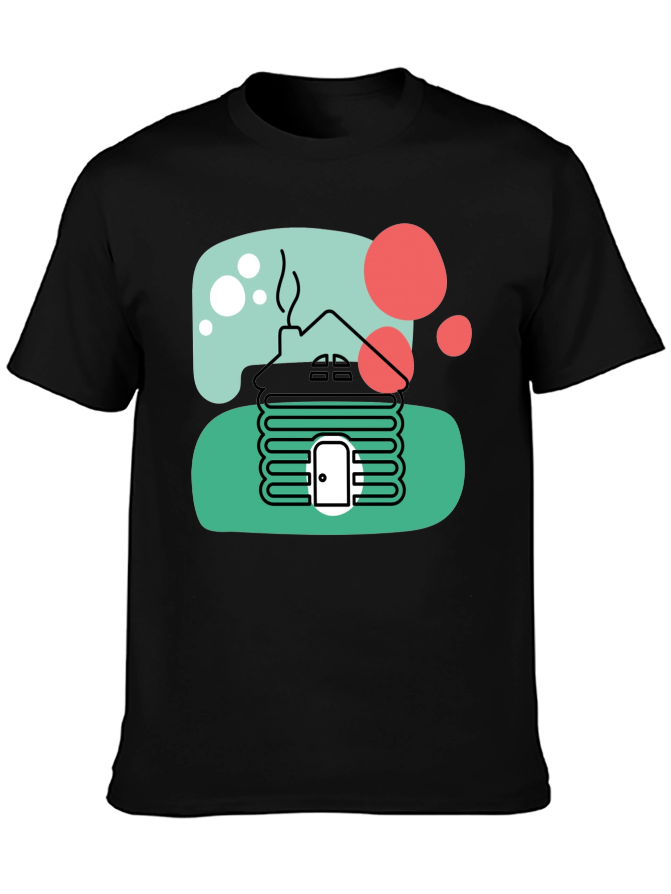 Cabin T-Shirt Novelty Graphic Tee