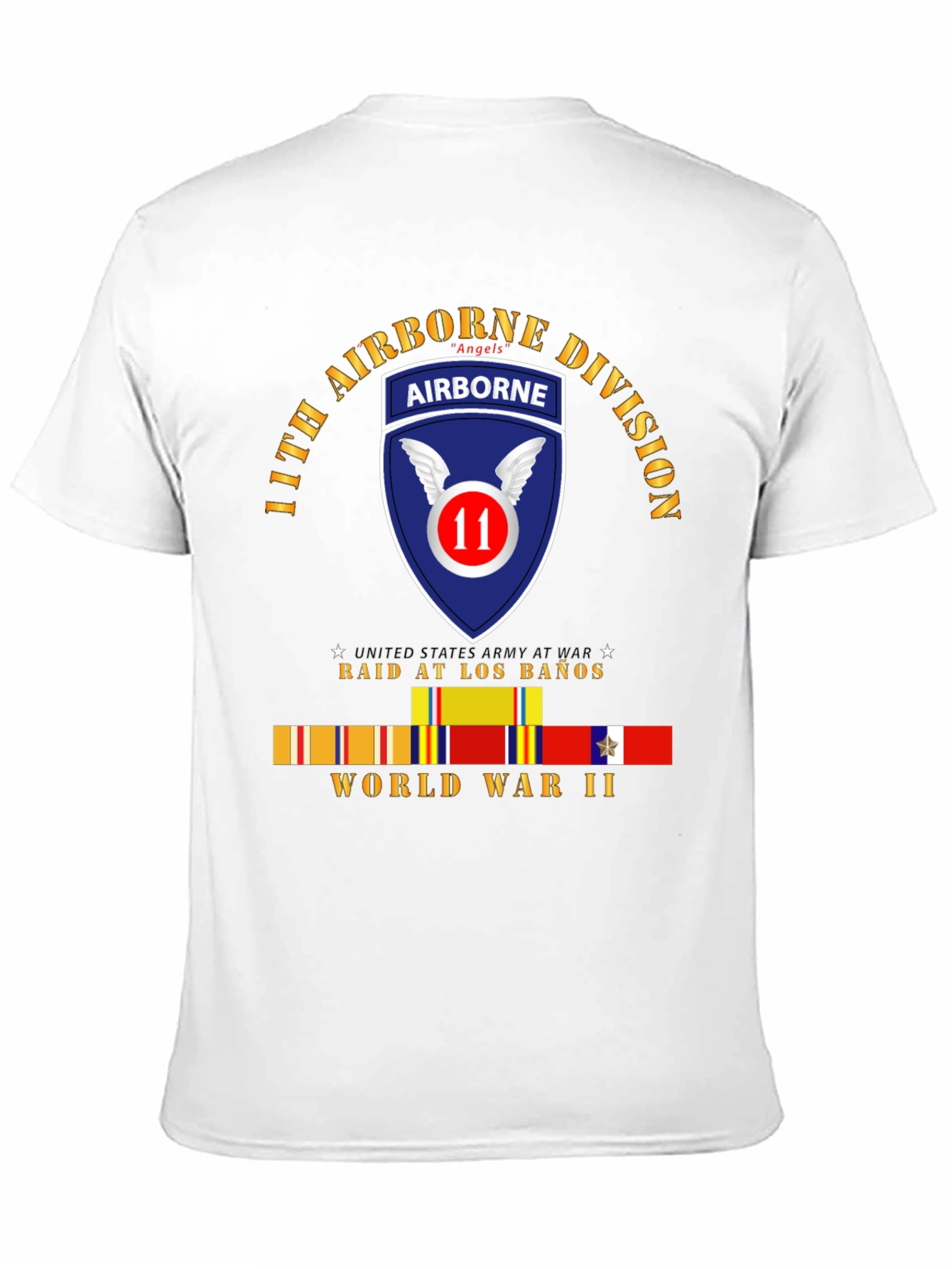 11th Airborne Division Angels WWII T-Shirt