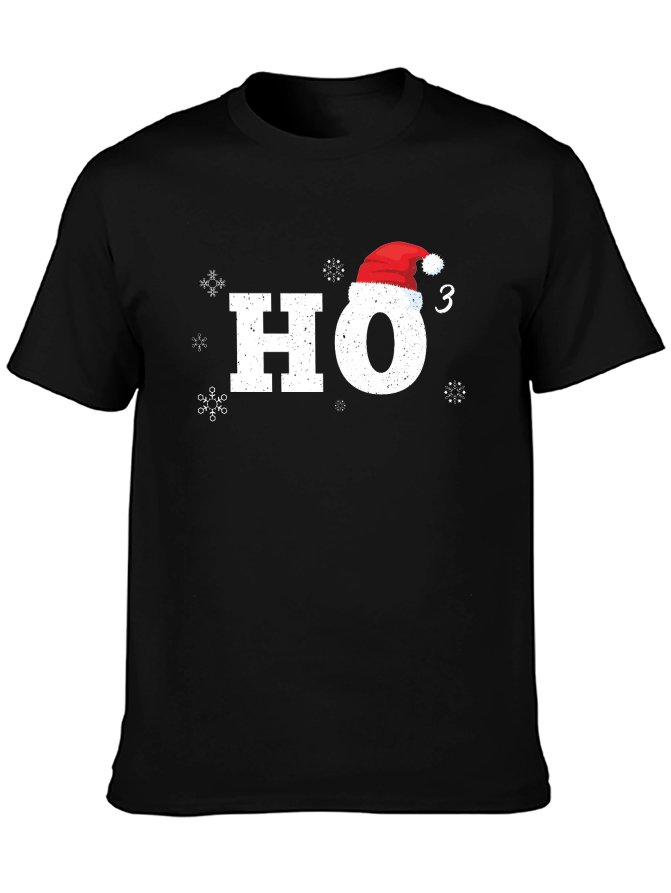 Ho3 Santa Hat Christmas T-Shirt
