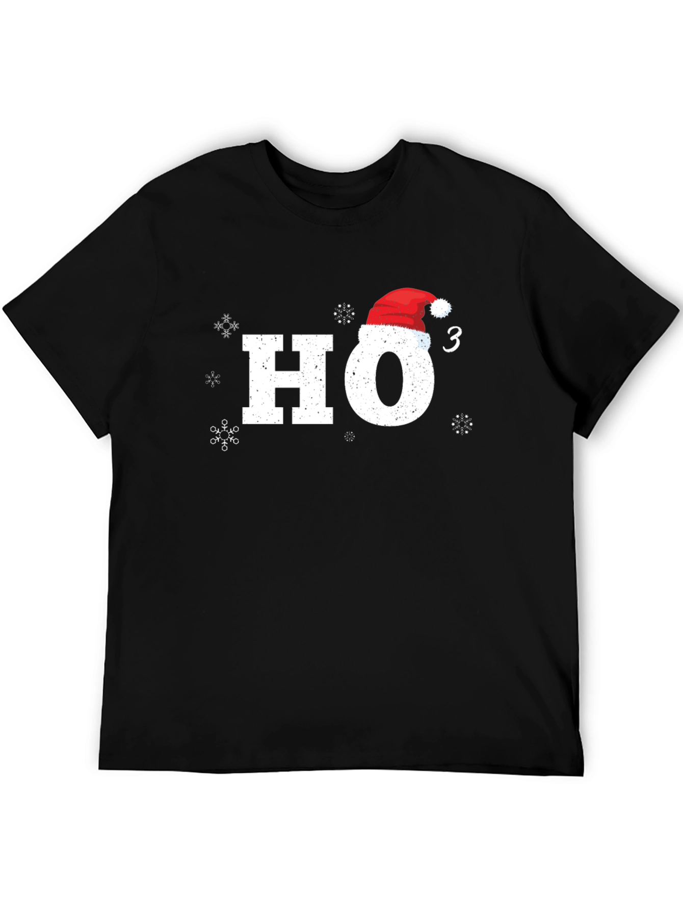 Ho3 Santa Hat Christmas T-Shirt