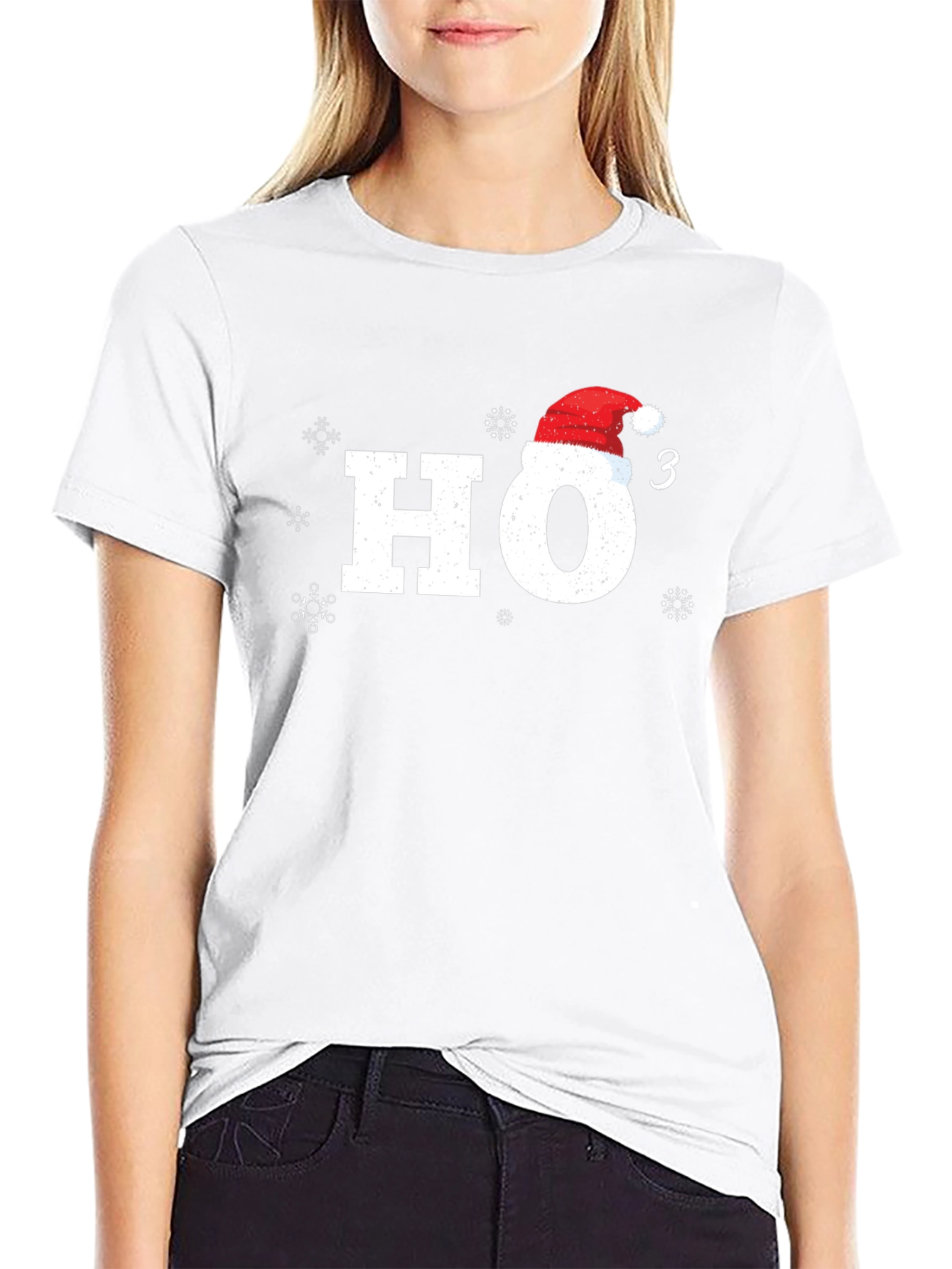 Ho3 Santa Hat Christmas T-Shirt