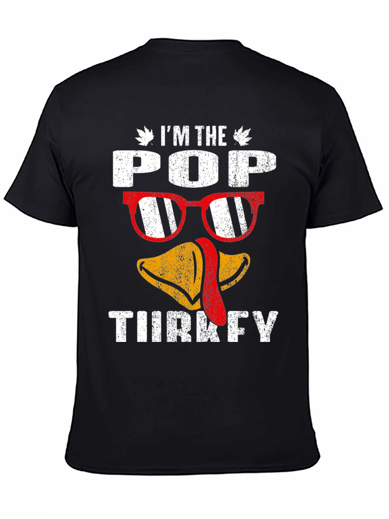 Pop Turkey Graphic Tee: Thanksgiving Fun