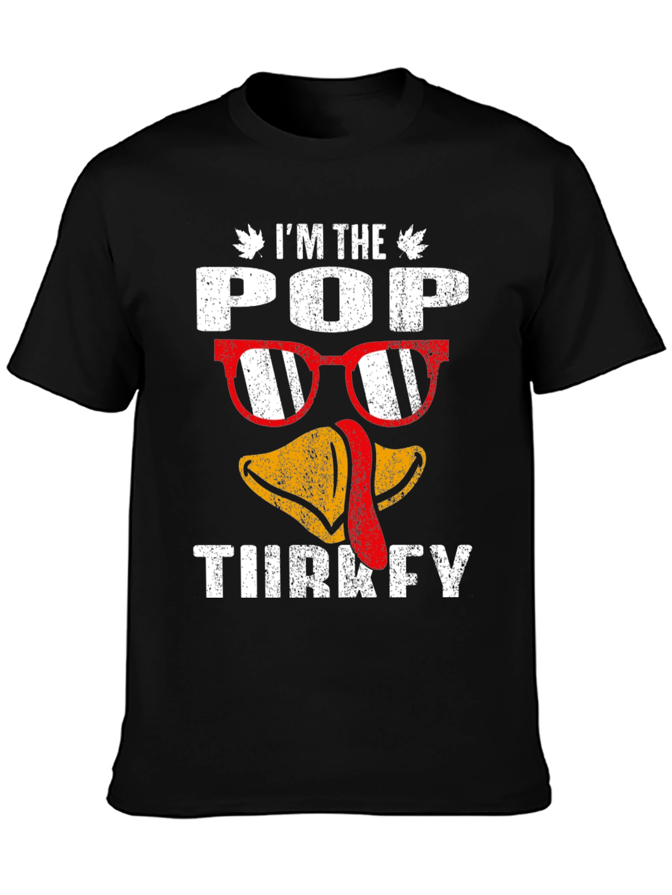 Pop Turkey Graphic Tee: Thanksgiving Fun