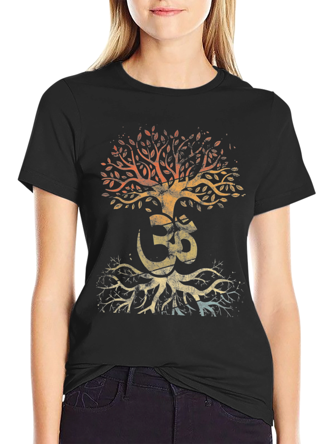 Tree of Life Om Yoga Graphic Tee