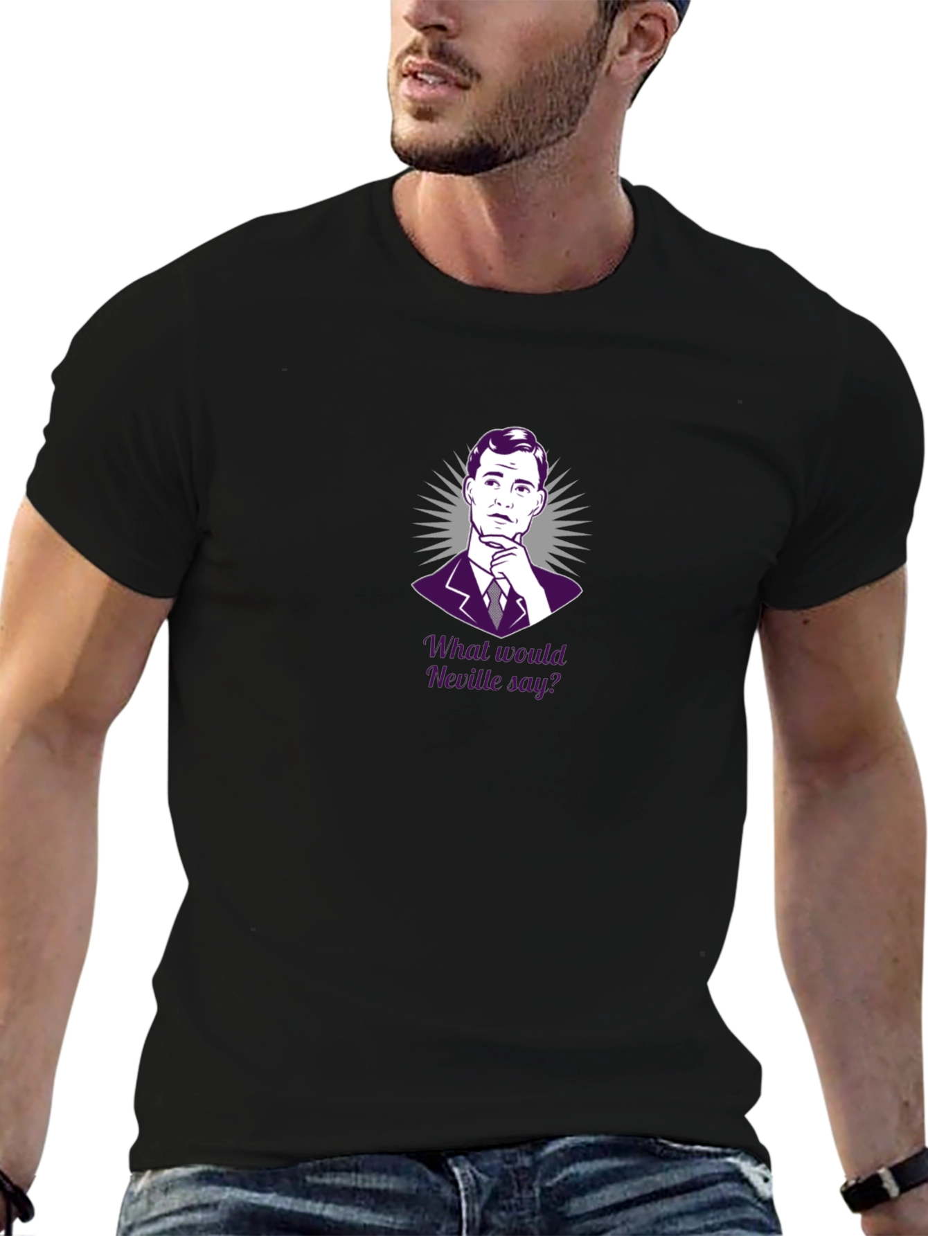 Mad Men Inspired T-Shirt - What Would Neville Say?
