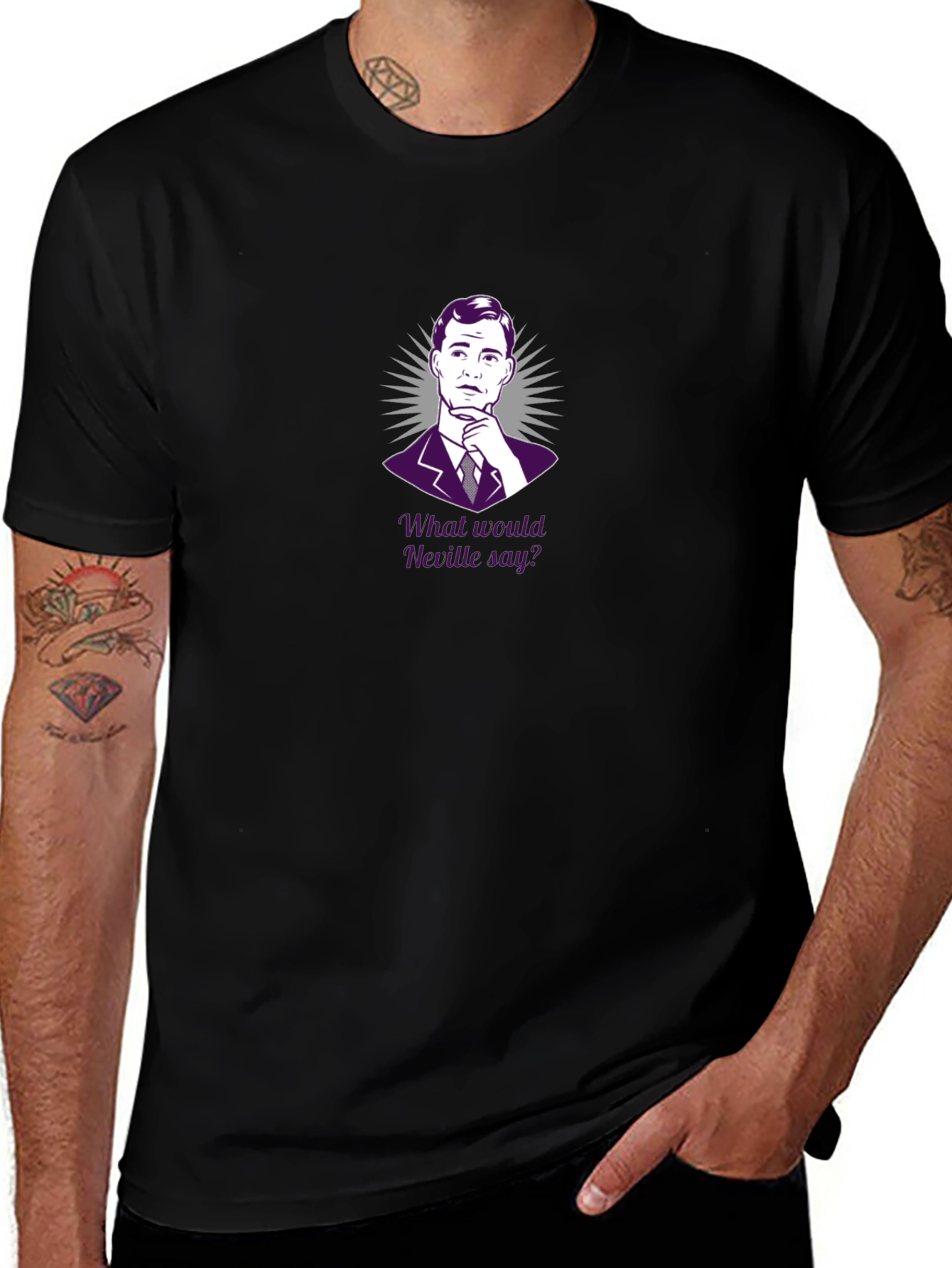 Mad Men Inspired T-Shirt - What Would Neville Say?